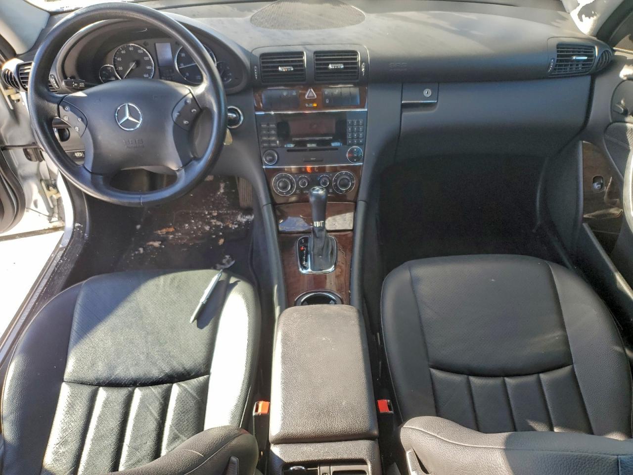2007 Mercedes-benz C 280 Серебряный vin: WDBRF54H37F836667