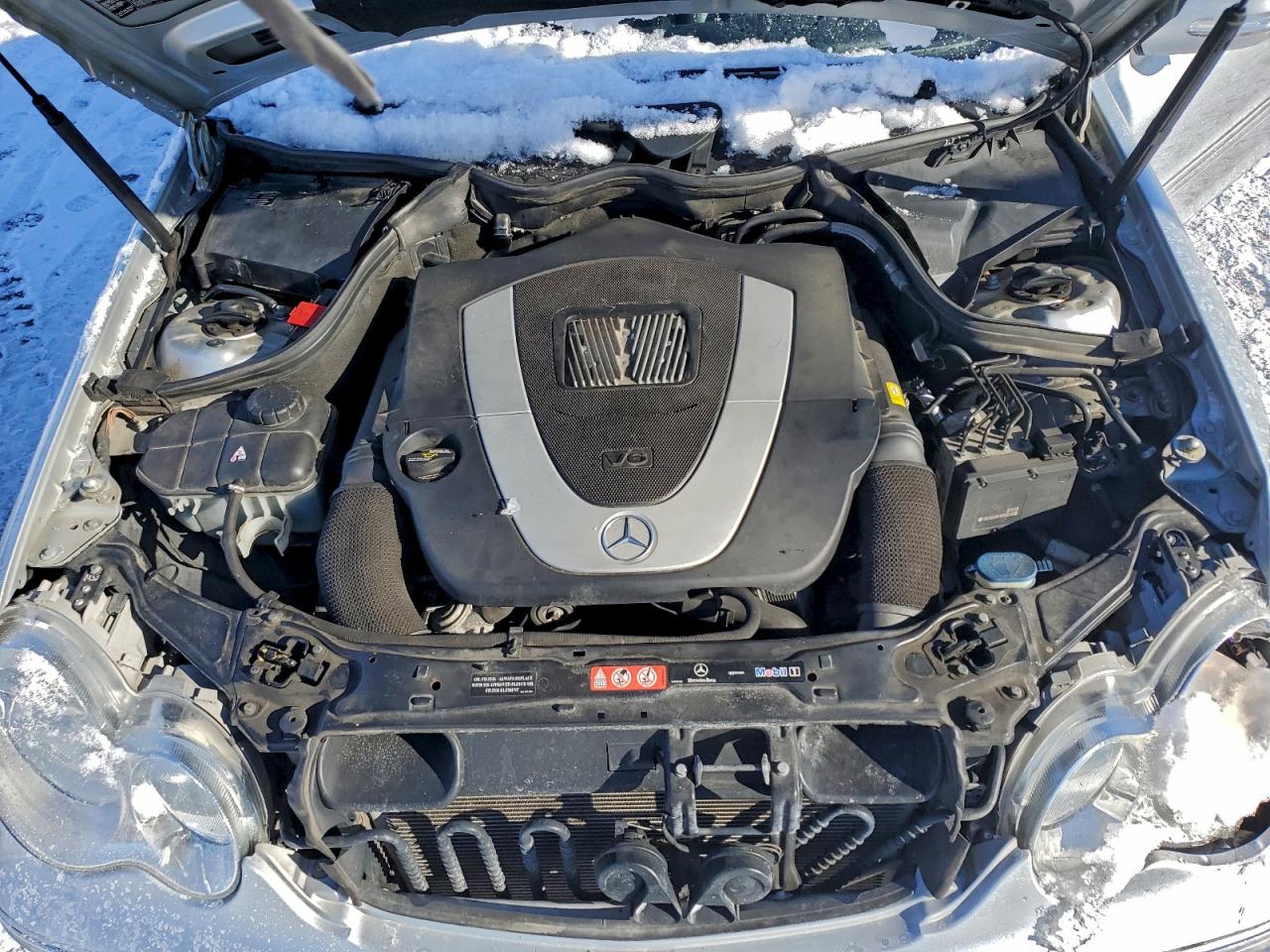 2007 Mercedes-benz C 280 Серебряный vin: WDBRF54H37F836667