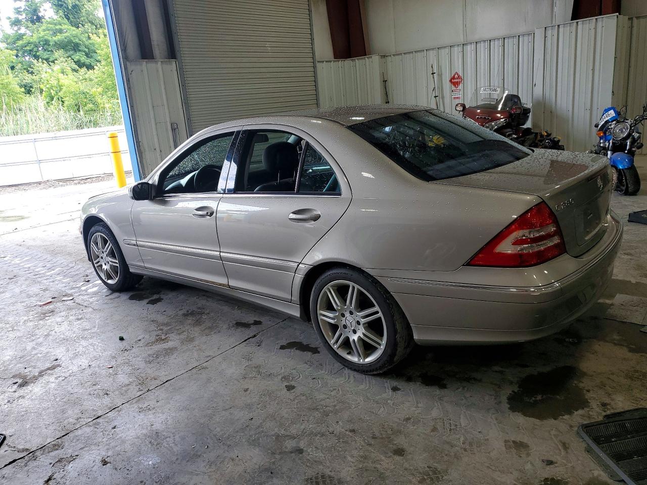 2007 Mercedes-benz C 280 Серый vin: WDBRF54H47F925096