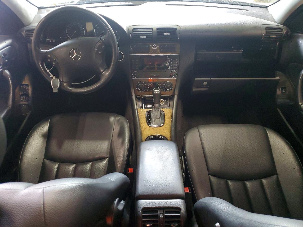 2007 Mercedes-benz C 280 Серый vin: WDBRF54H47F925096
