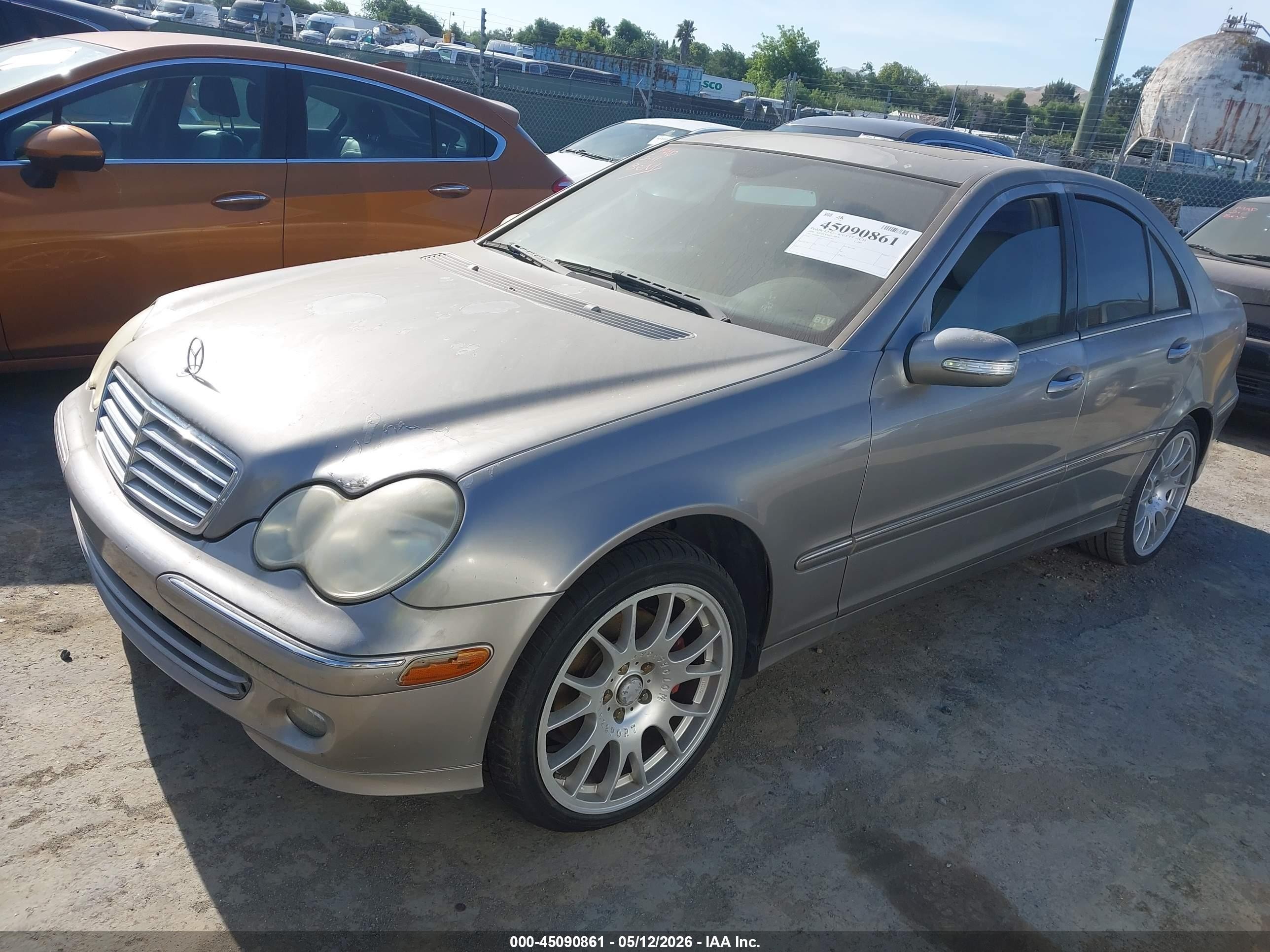 2006 Mercedes-benz C 280 Luxury Gray vin: WDBRF54H56A841980
