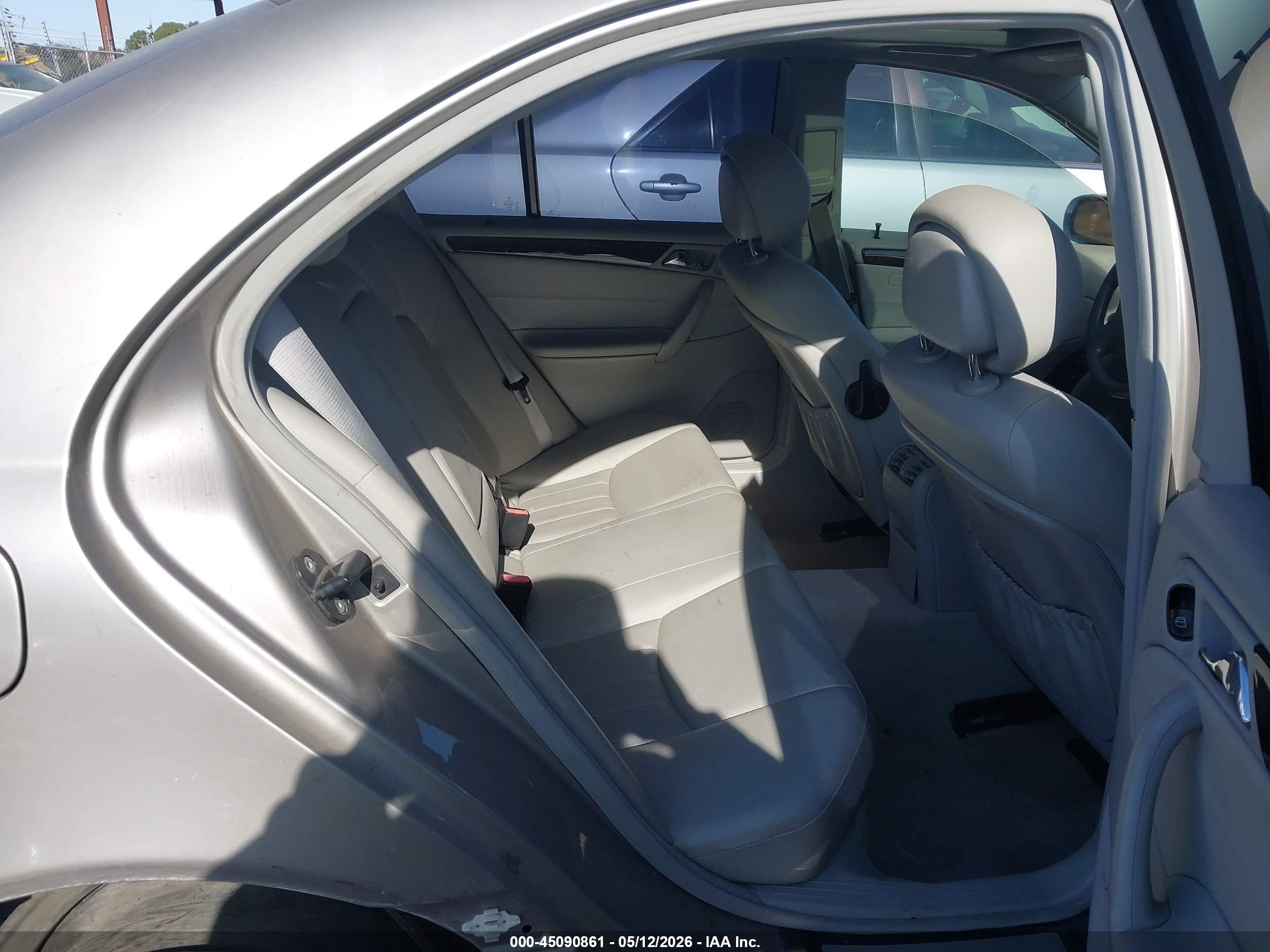 2006 Mercedes-benz C 280 Luxury Gray vin: WDBRF54H56A841980