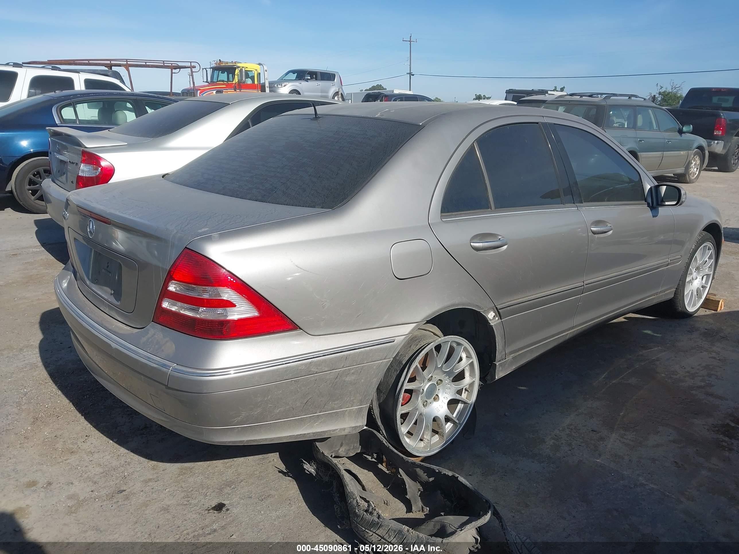 2006 Mercedes-benz C 280 Luxury Gray vin: WDBRF54H56A841980