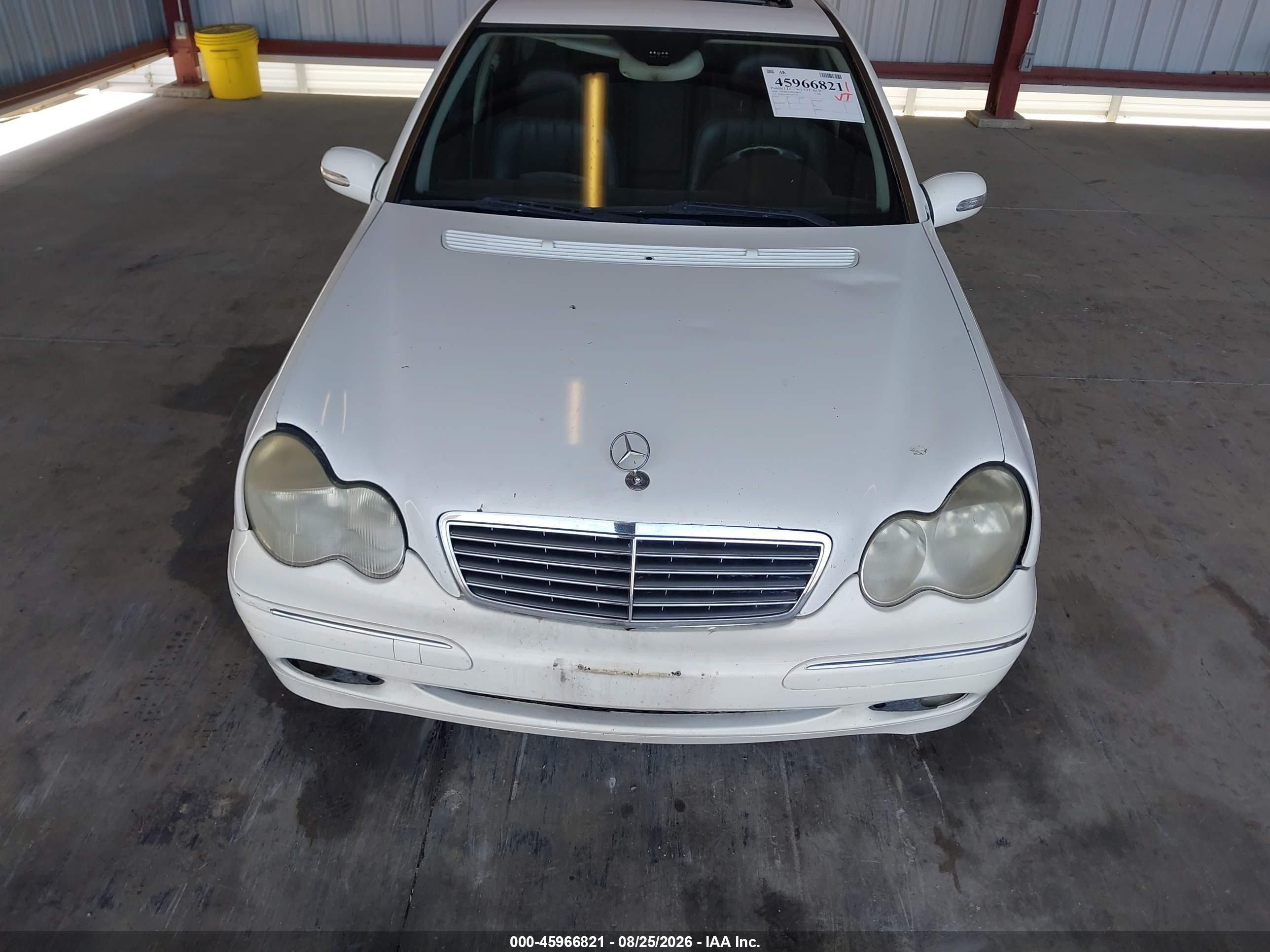 2006 Mercedes-benz C 280 Luxury White vin: WDBRF54H56A871920