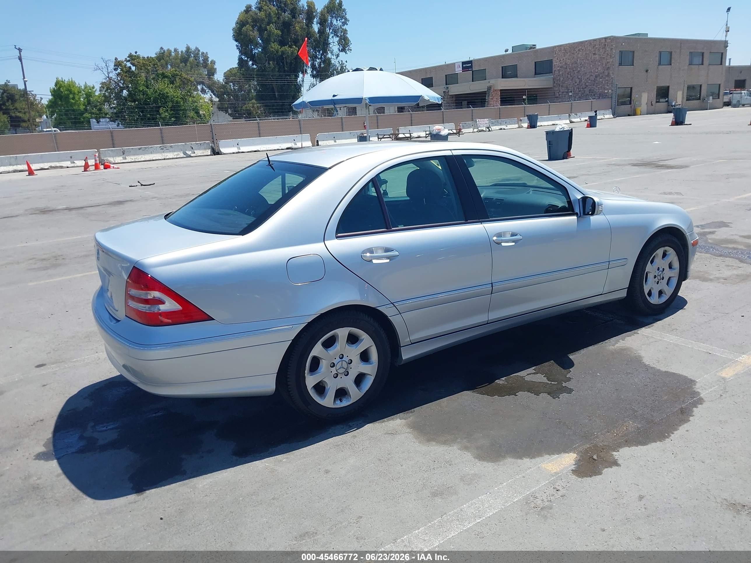 2006 Mercedes-benz C 280 Luxury Silver vin: WDBRF54H56A914412