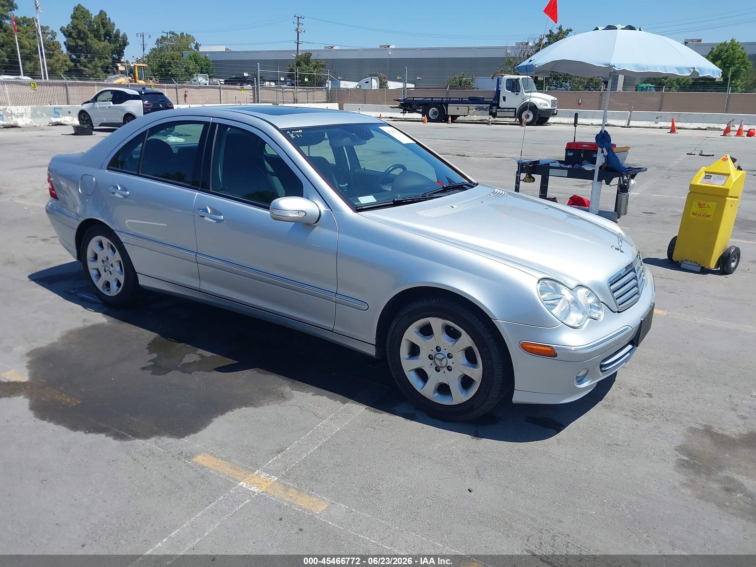 2006 Mercedes-benz C 280 Luxury Silver vin: WDBRF54H56A914412