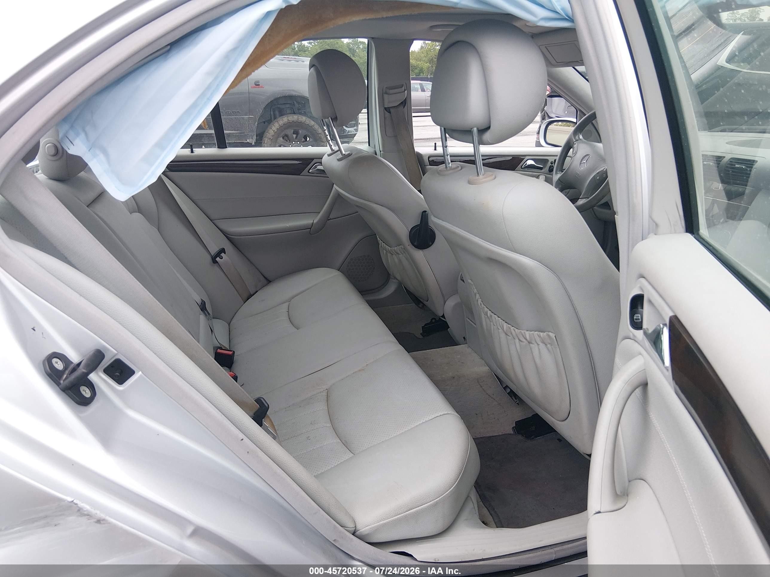 2007 Mercedes-benz C 280 Luxury Silver vin: WDBRF54H57A930577