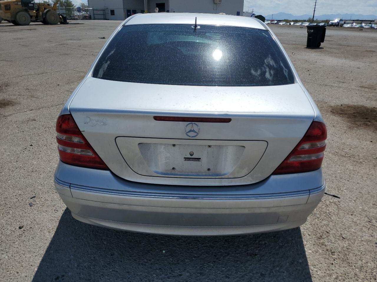 2006 Mercedes-benz C 280 Silver vin: WDBRF54H66A850834