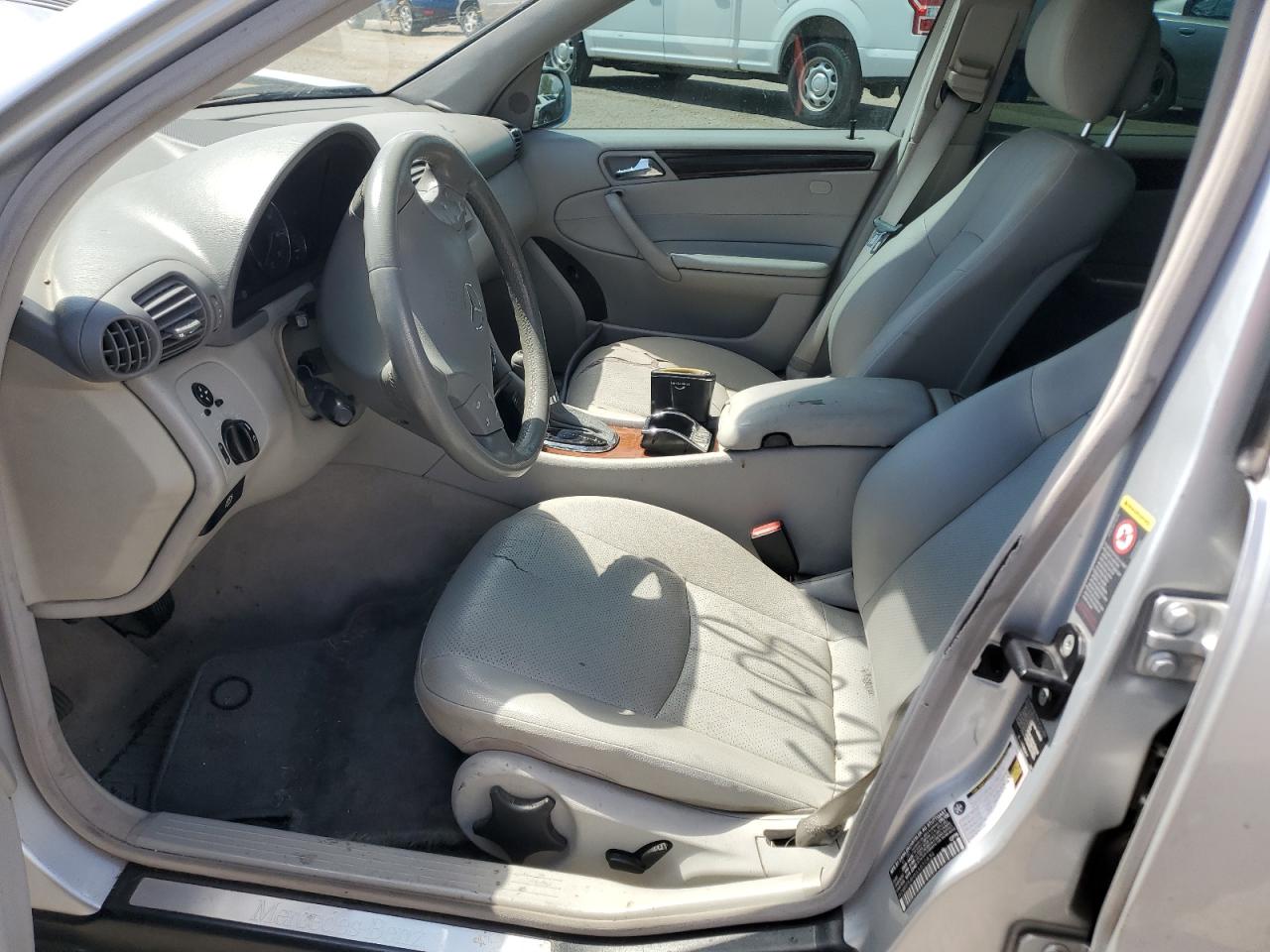 2006 Mercedes-benz C 280 Silver vin: WDBRF54H66A850834