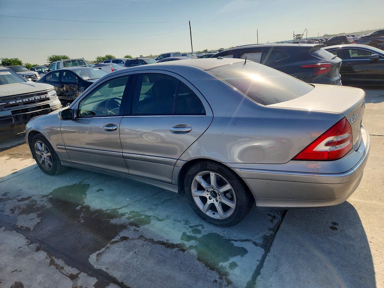 2007 Mercedes-benz C 280 Gray vin: WDBRF54H77F875214