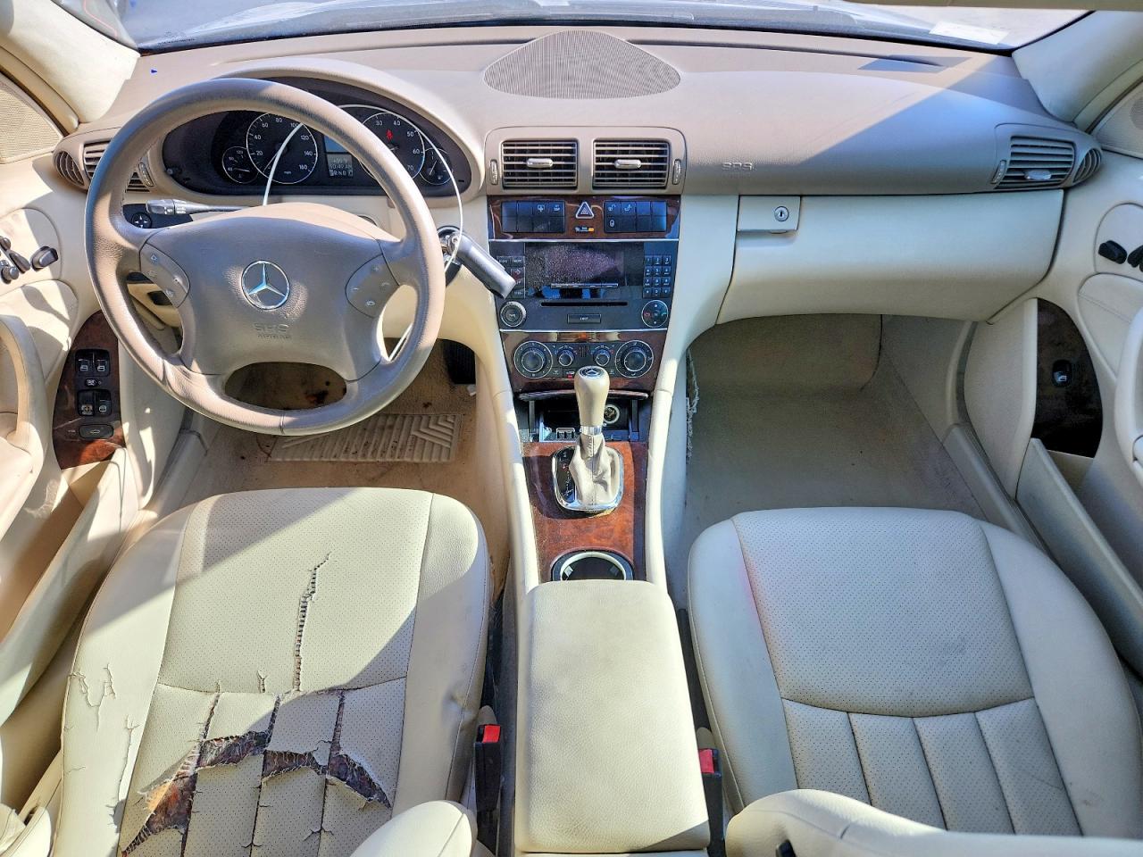 2007 Mercedes-benz C 280 Gray vin: WDBRF54H77F875214