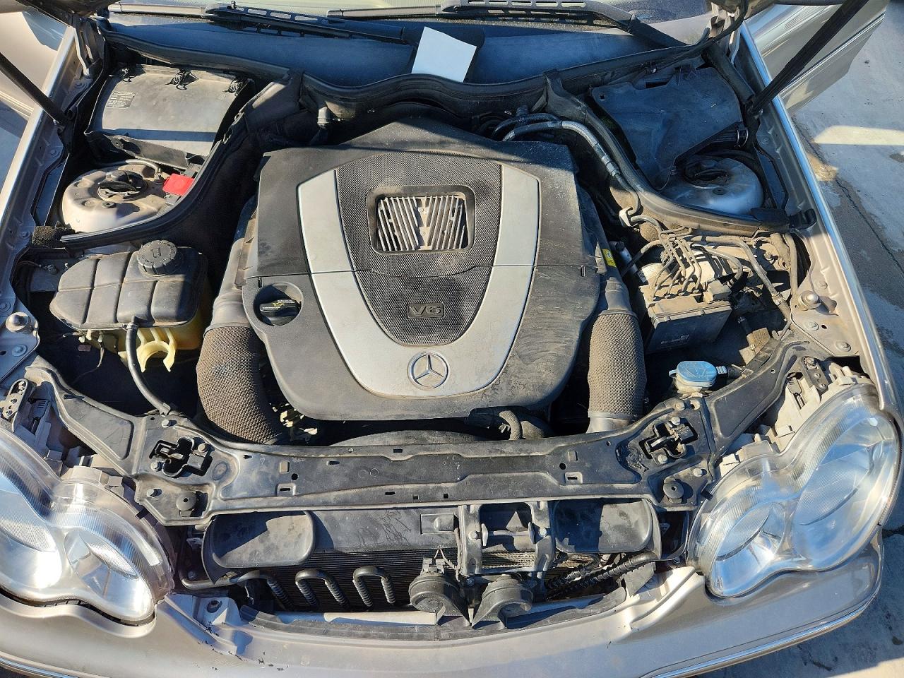 2007 Mercedes-benz C 280 Gray vin: WDBRF54H77F875214