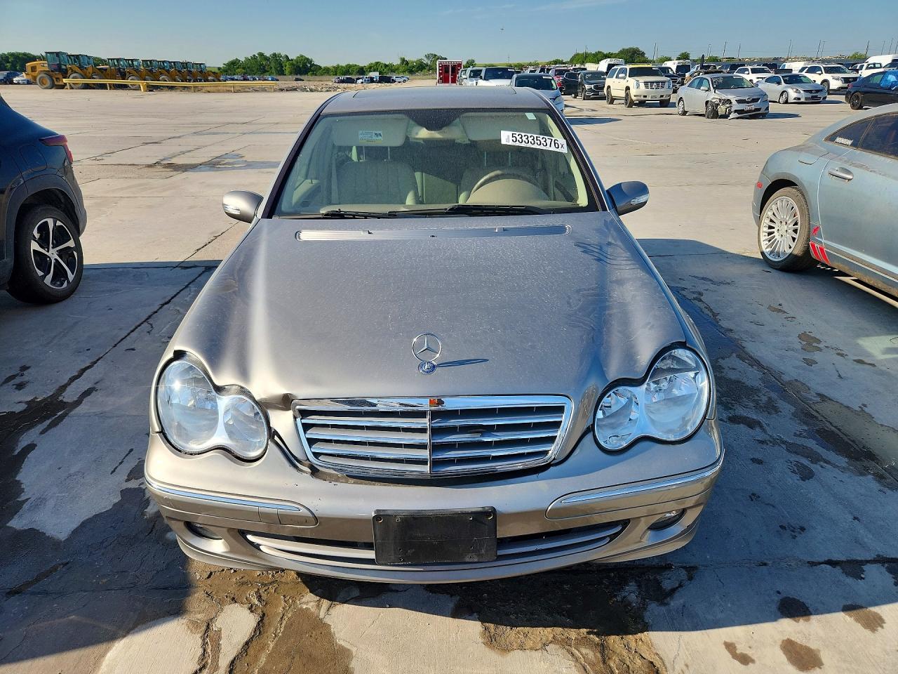 2007 Mercedes-benz C 280 Gray vin: WDBRF54H77F875214