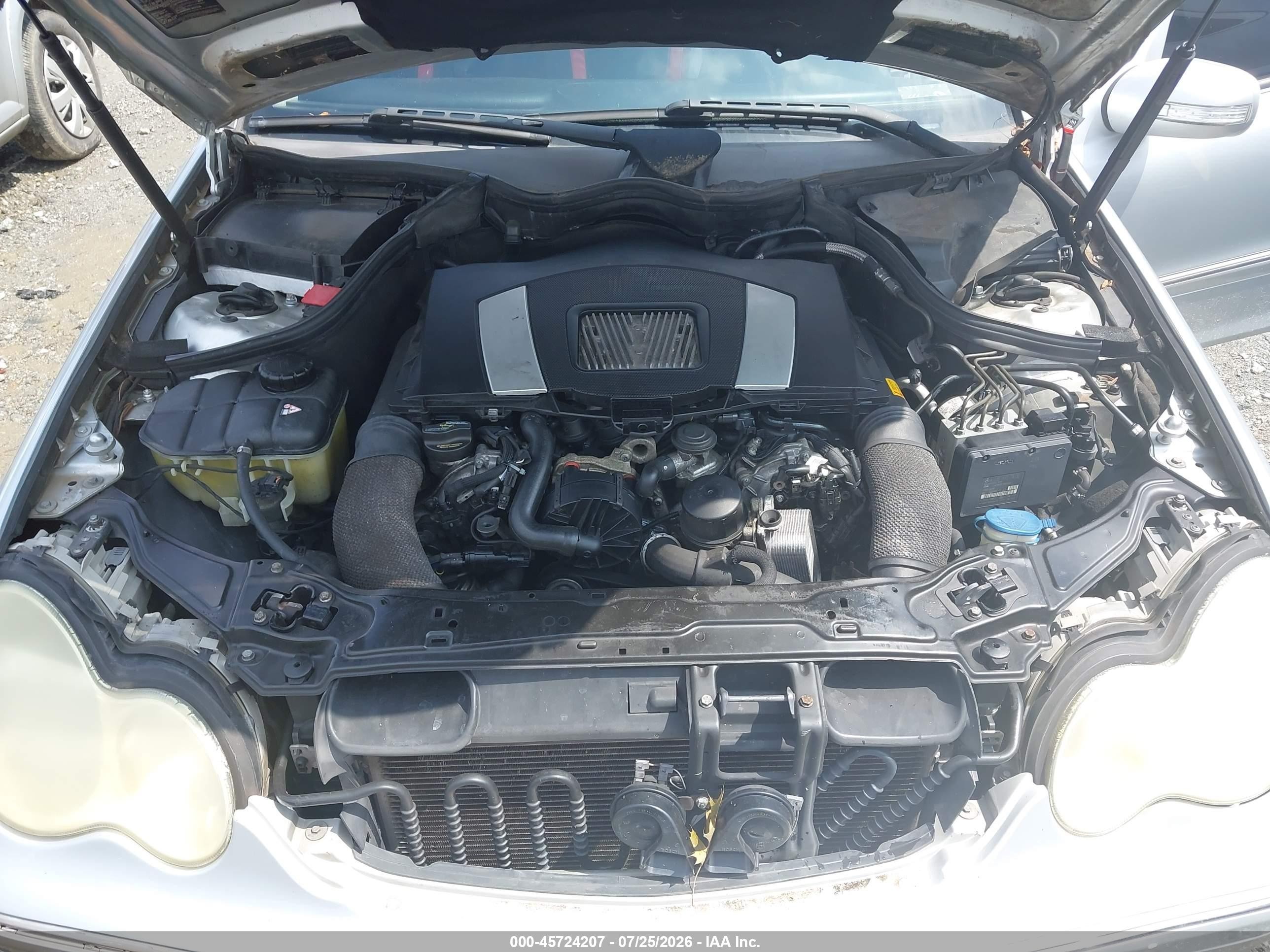 2006 Mercedes-benz C 280 Luxury Серебряный vin: WDBRF54H86A837065