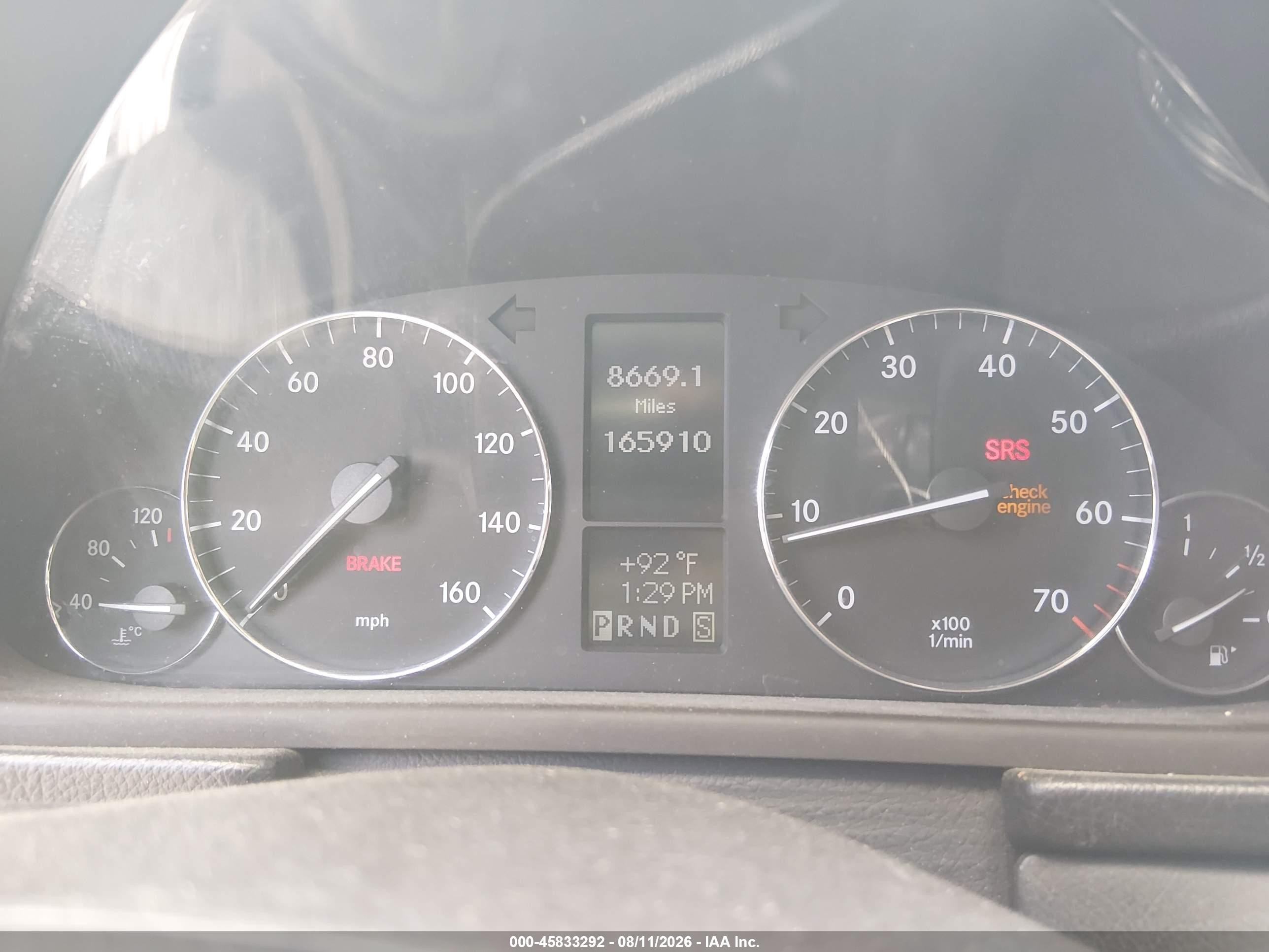 2006 Mercedes-benz C 280 Luxury Black vin: WDBRF54H96A833672