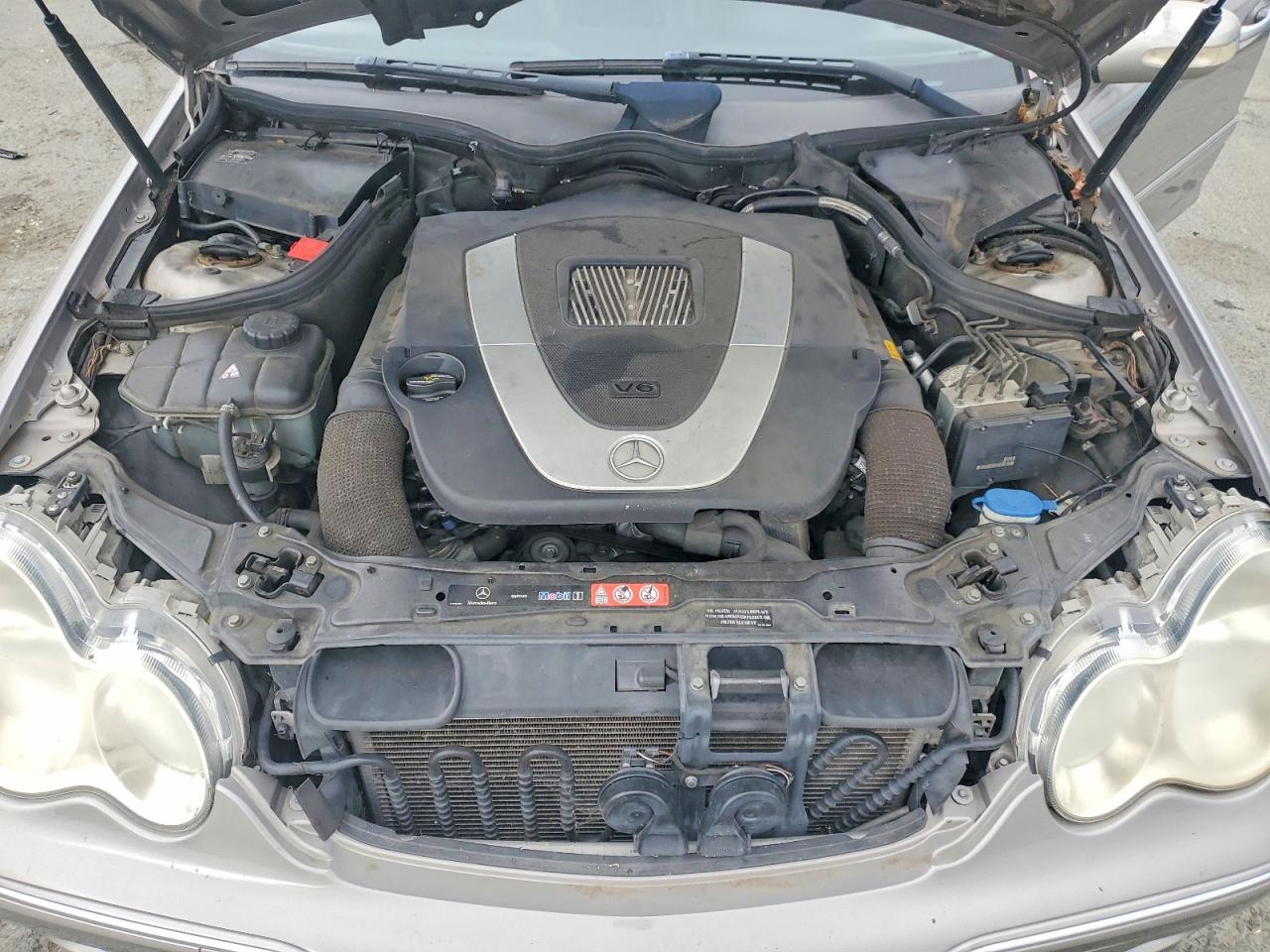 2006 Mercedes-benz C 280 Silver vin: WDBRF54H96F816826