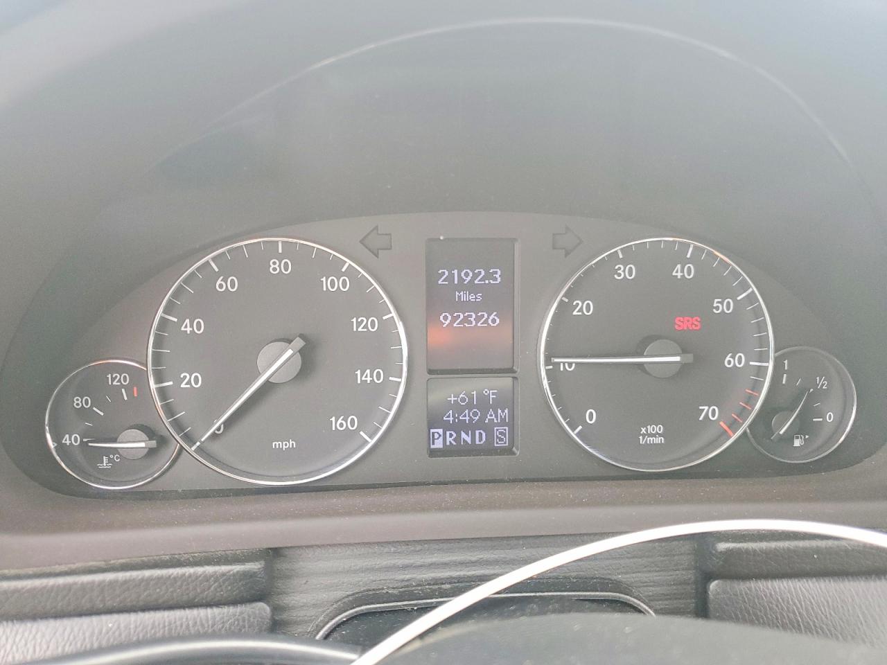 2006 Mercedes-benz C 280 Silver vin: WDBRF54H96F816826