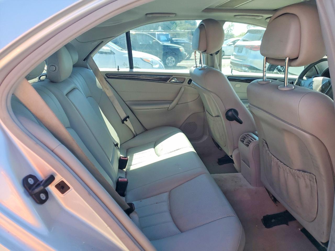 2007 Mercedes-benz C 280 Silver vin: WDBRF54H97F883265