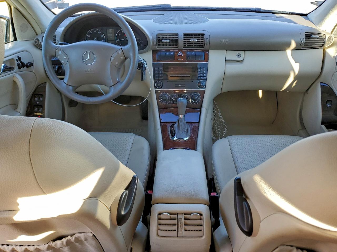 2007 Mercedes-benz C 280 Черный vin: WDBRF54H97F902767
