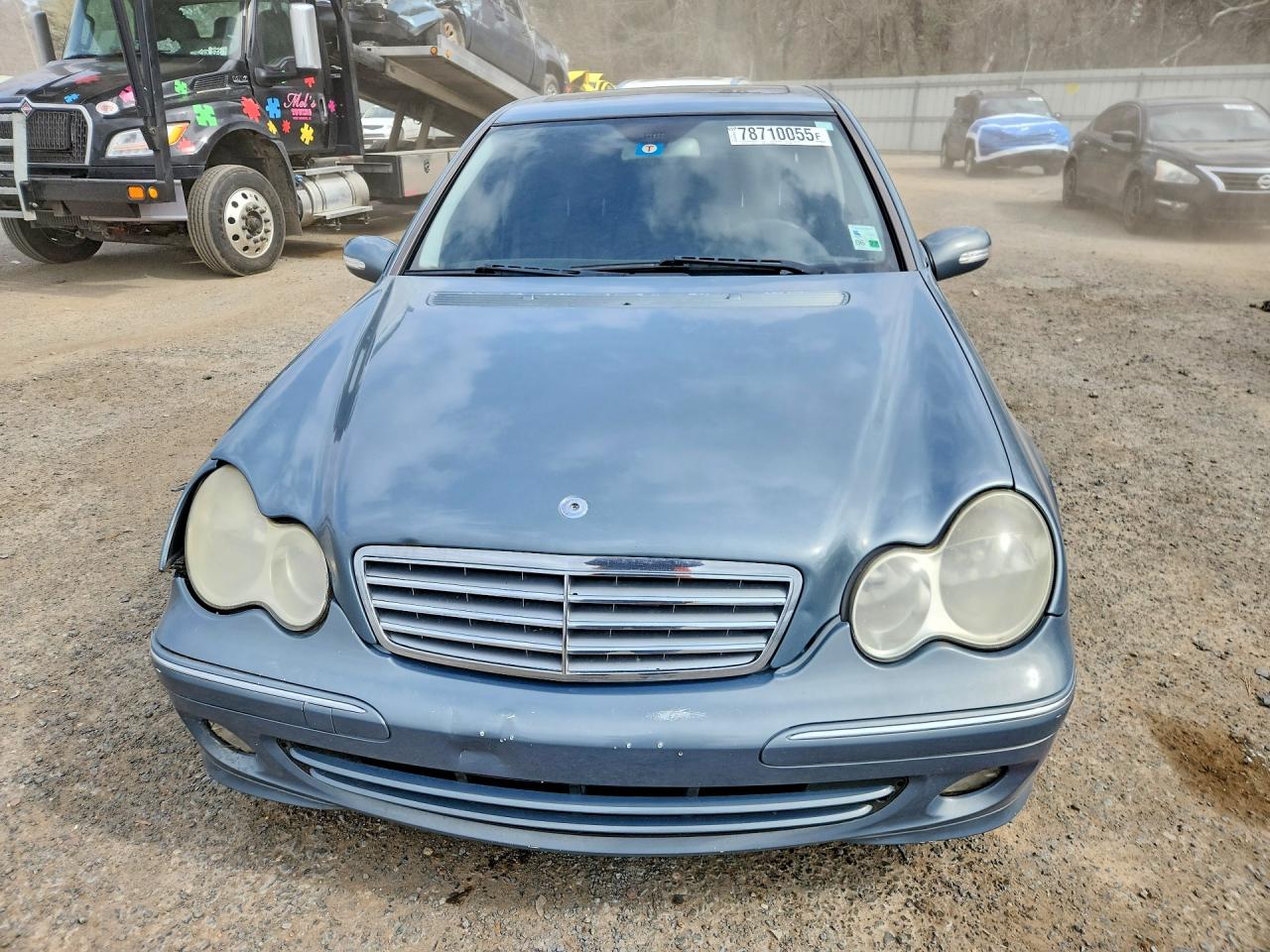 2006 Mercedes-benz C 280 Gray vin: WDBRF54HX6A830036