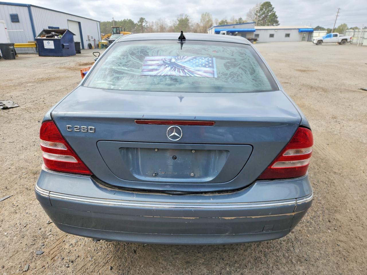 2006 Mercedes-benz C 280 Gray vin: WDBRF54HX6A830036