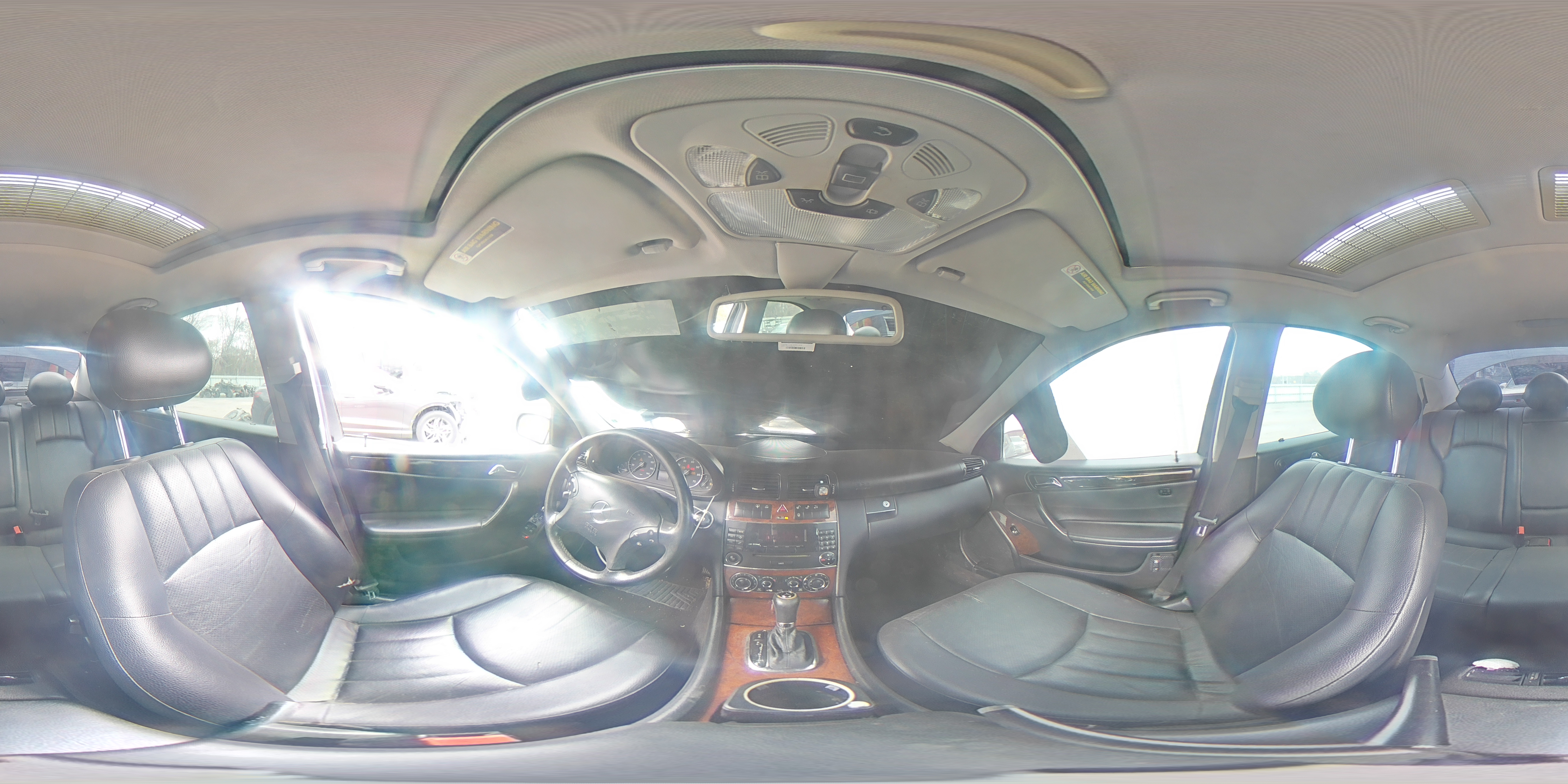 2006 Mercedes-benz C 280 Gray vin: WDBRF54HX6A830036