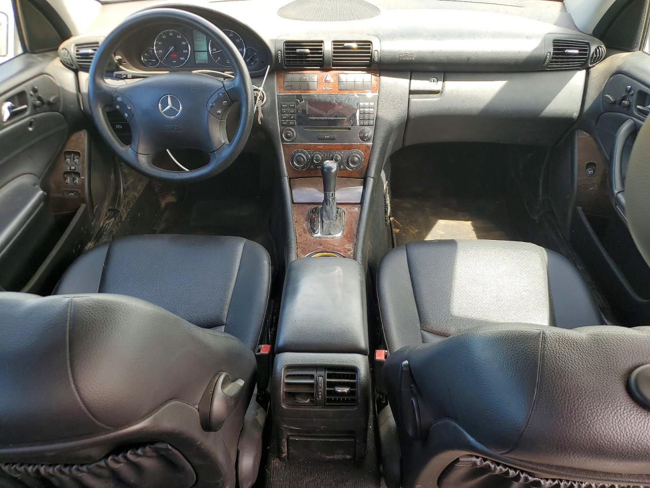2007 Mercedes-benz C 280 Silver vin: WDBRF54HX7F856172