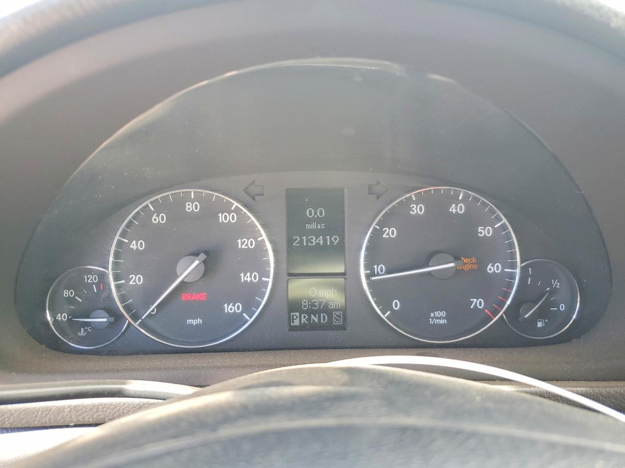 2007 Mercedes-benz C 280 Silver vin: WDBRF54HX7F856172