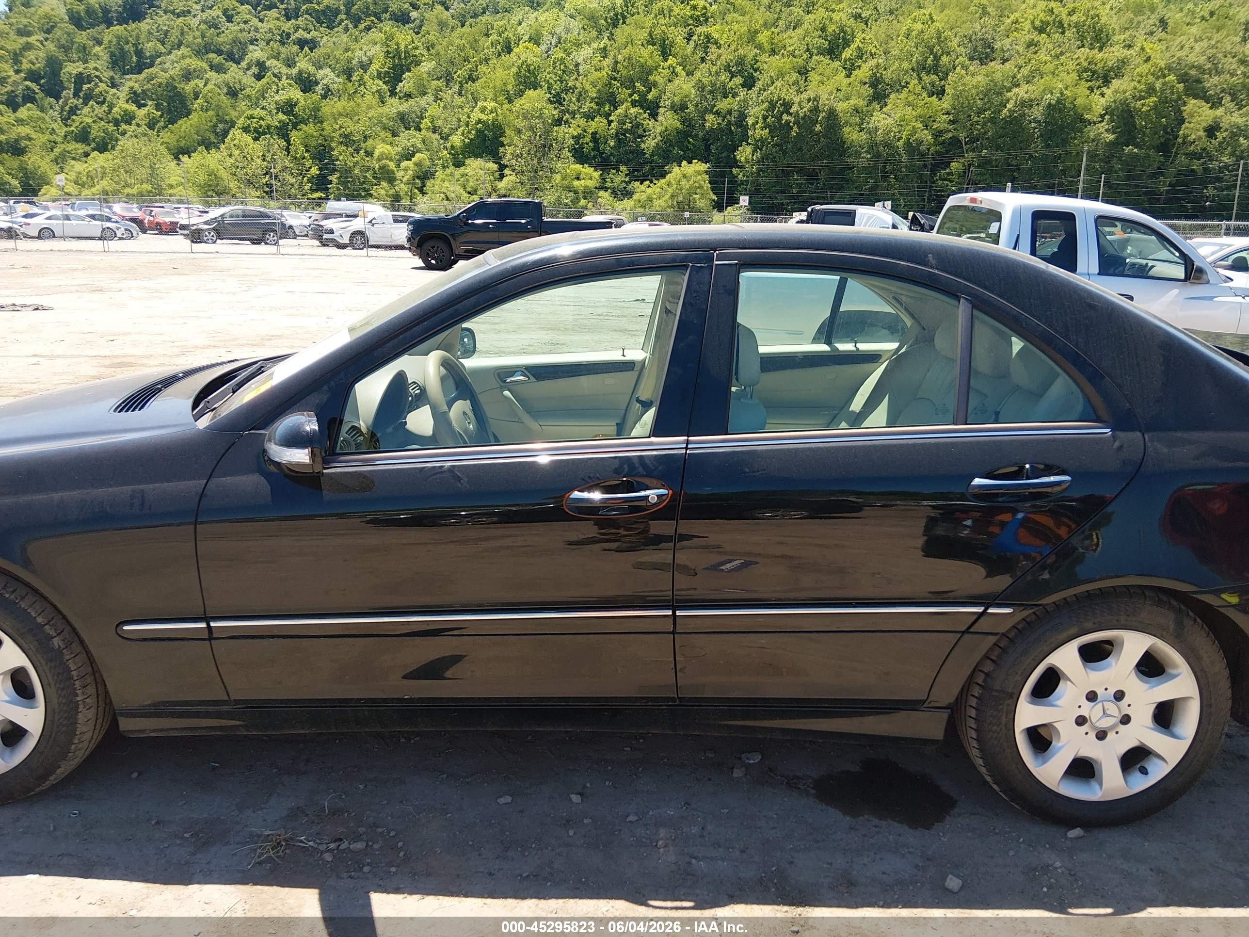 2006 Mercedes-benz C 280 Luxury Black vin: WDBRF54J76A853499