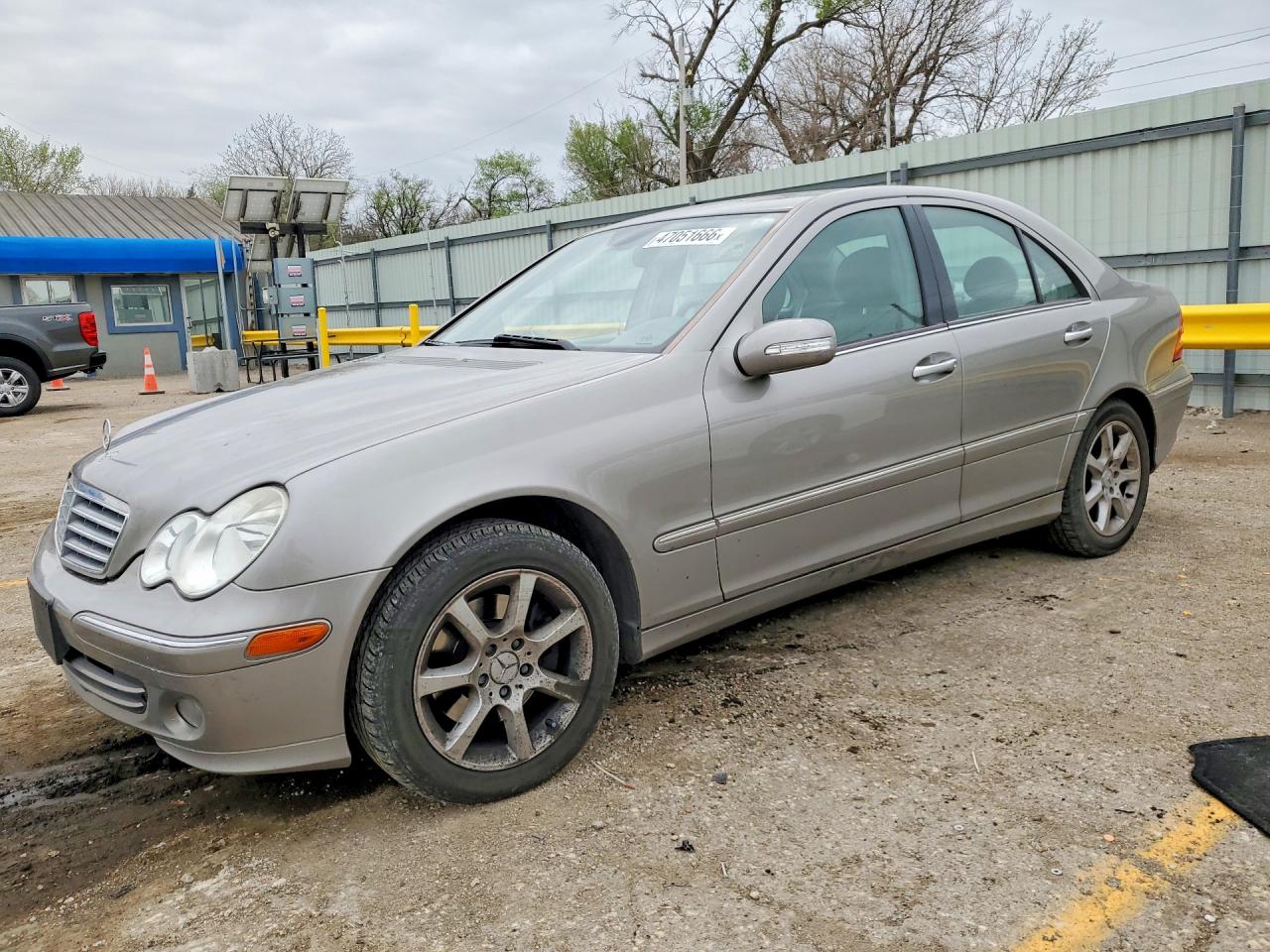 2007 Mercedes-benz C 280 Золотой vin: WDBRF54J87A943097