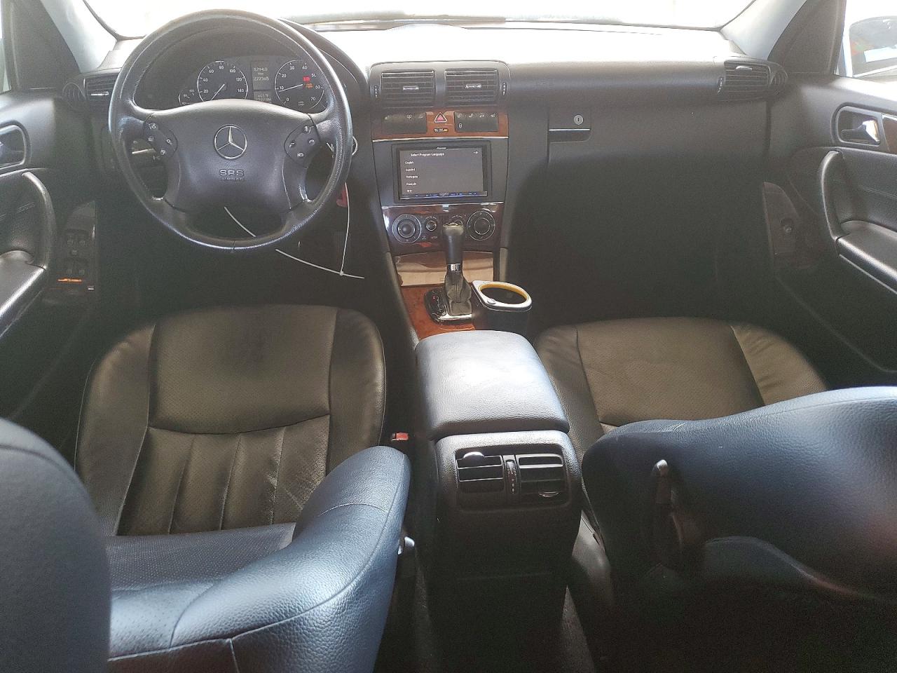 2006 Mercedes-benz C 280 Silver vin: WDBRF54M66F779749
