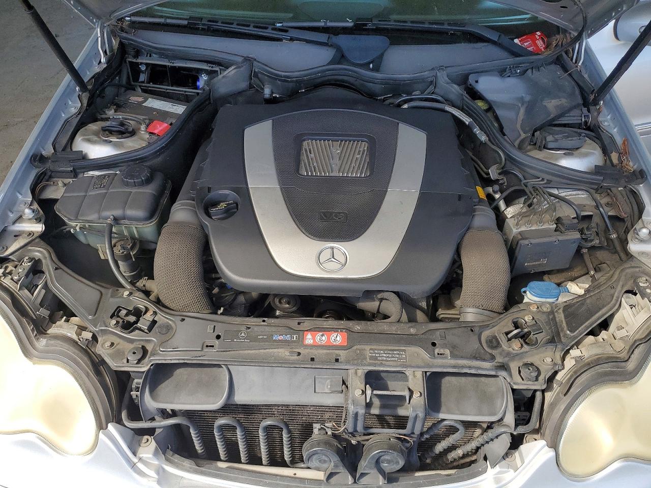 2006 Mercedes-benz C 280 Silver vin: WDBRF54M66F779749