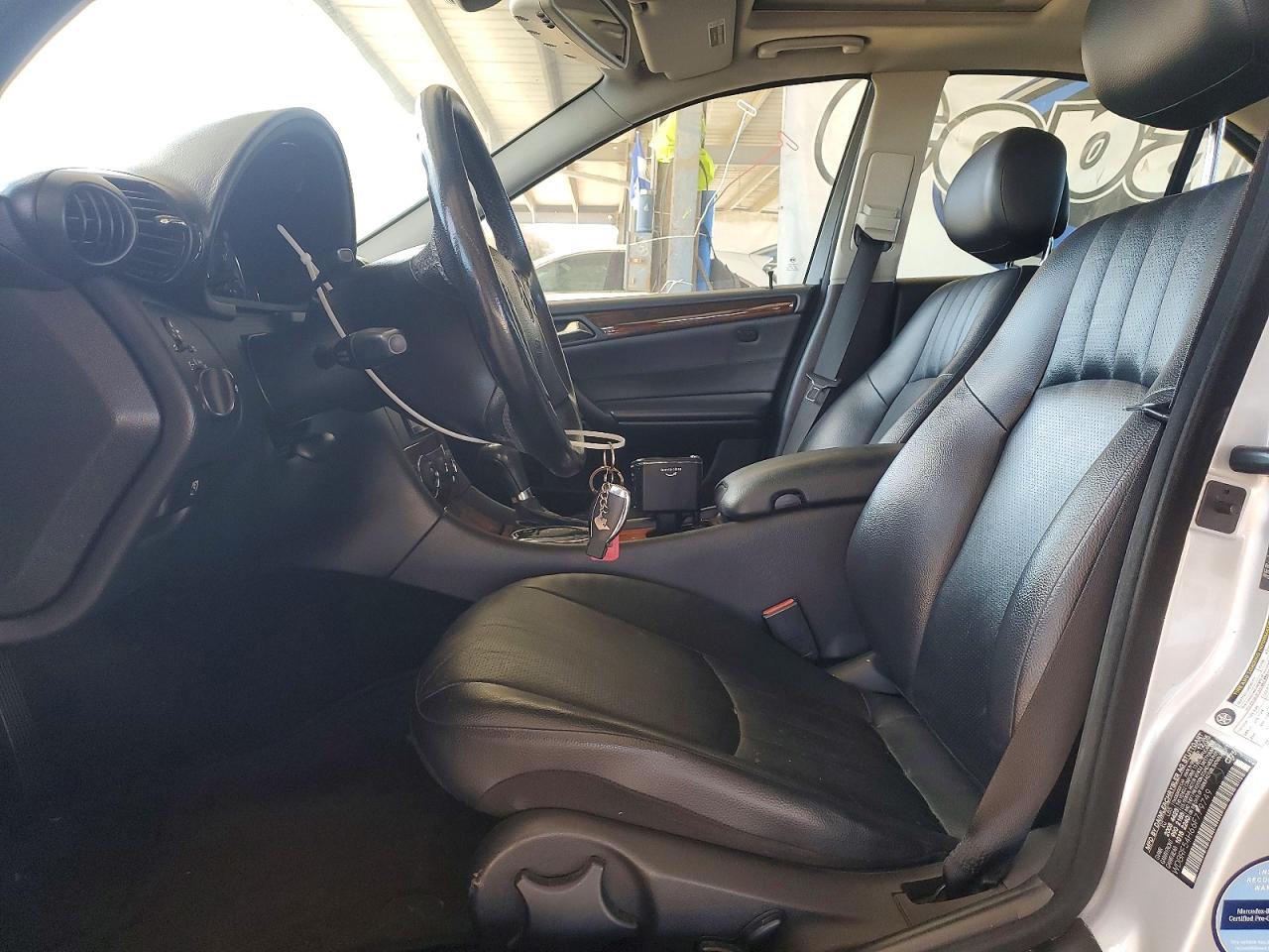 2006 Mercedes-benz C 280 Silver vin: WDBRF54M66F779749