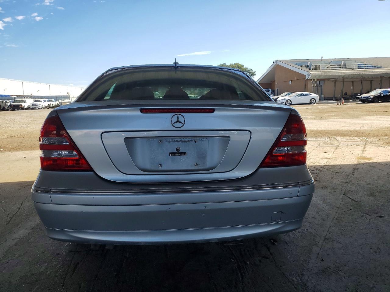 2006 Mercedes-benz C 280 Silver vin: WDBRF54M66F779749