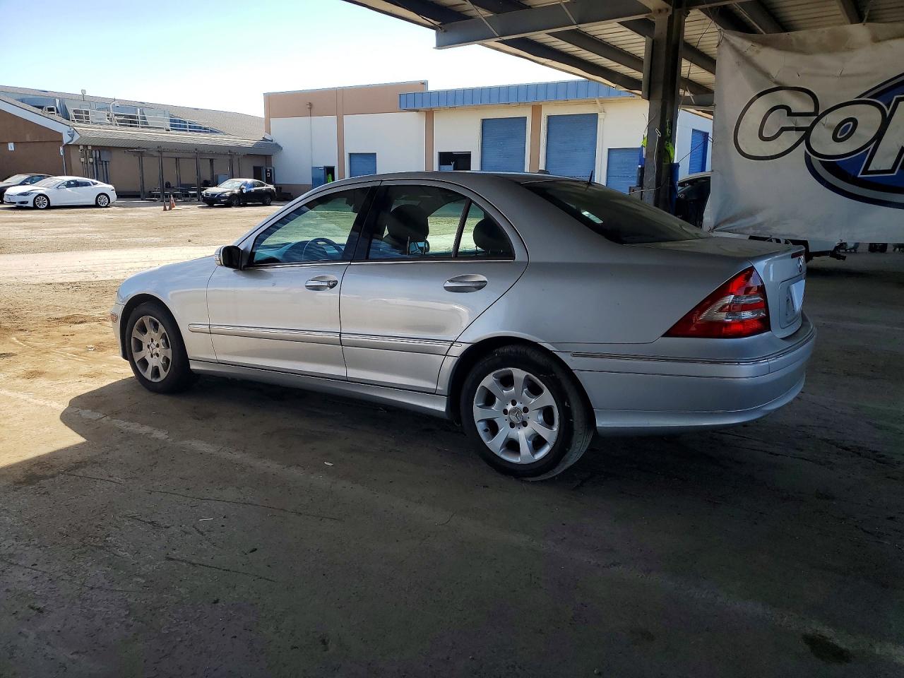 2006 Mercedes-benz C 280 Silver vin: WDBRF54M66F779749