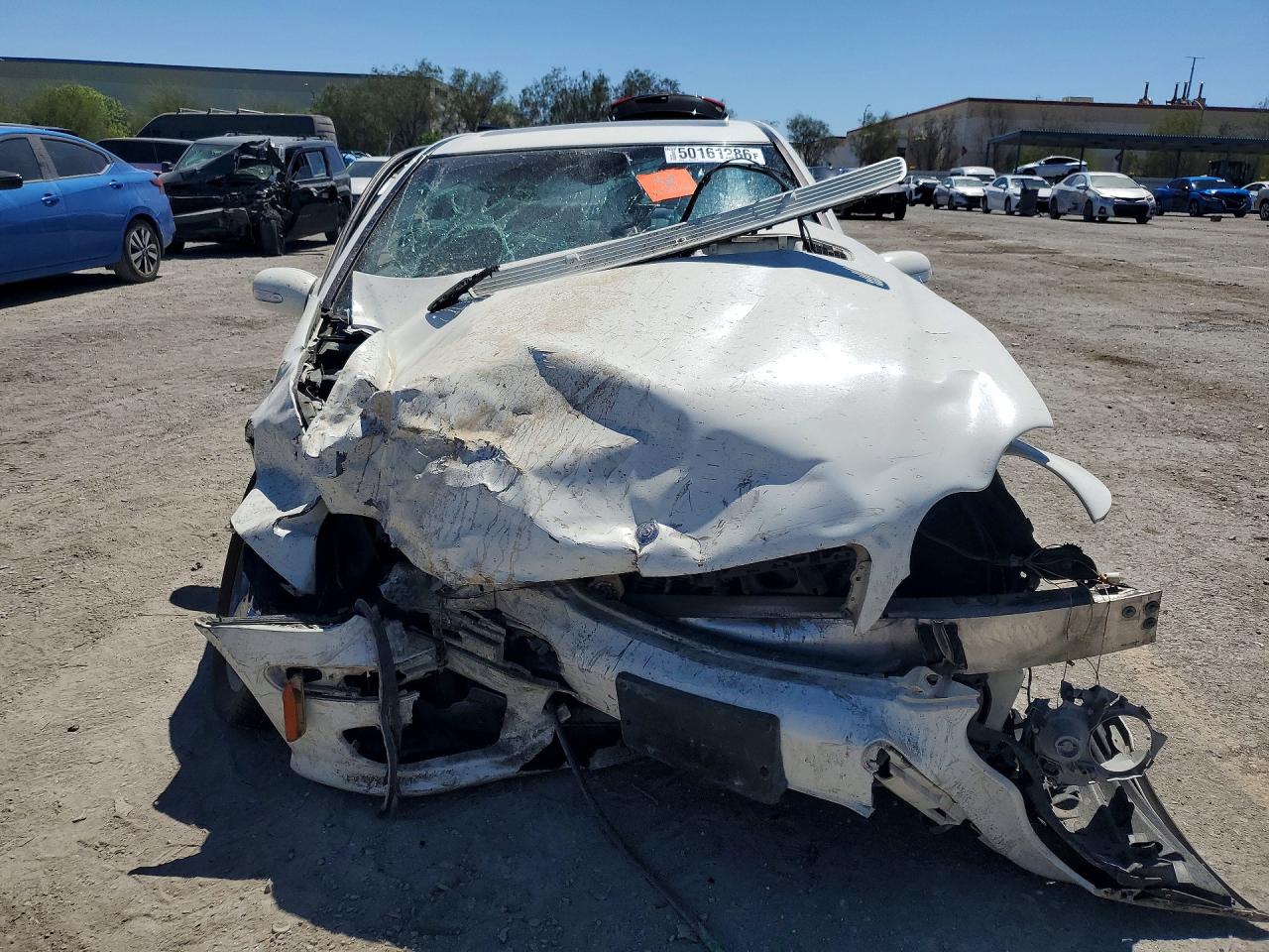 2006 Mercedes-benz C 350 White vin: WDBRF56H26F734840