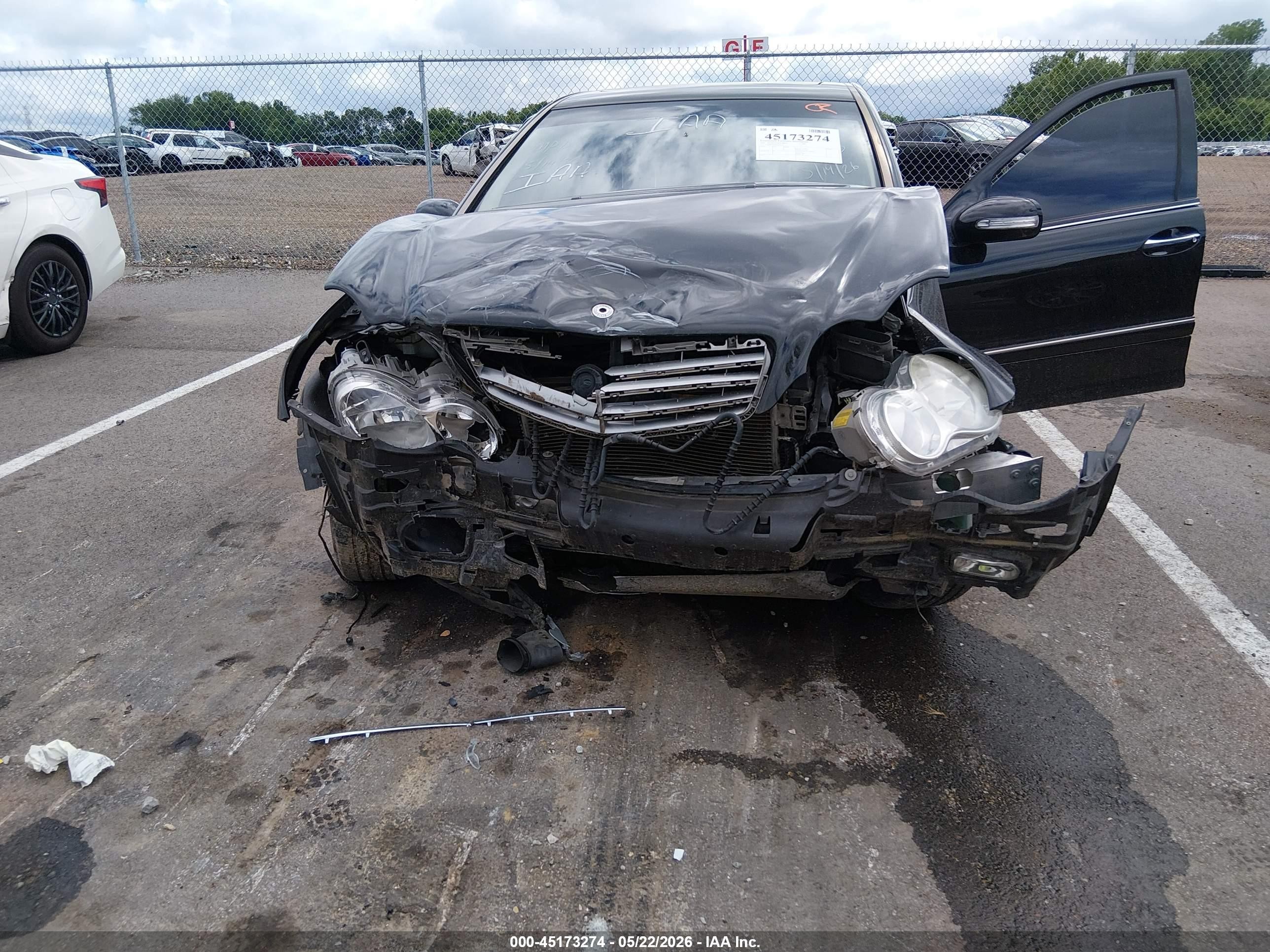2007 Mercedes-benz C 350 Luxury/sport Черный vin: WDBRF56H87F906130