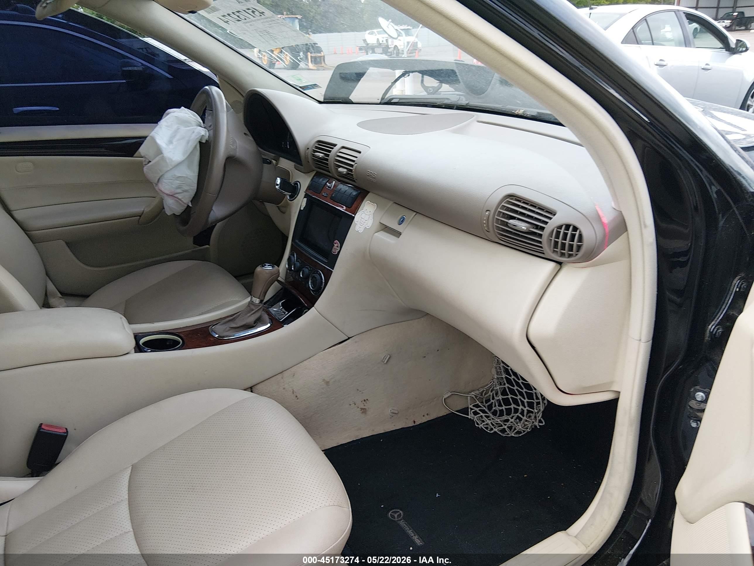 2007 Mercedes-benz C 350 Luxury/sport Черный vin: WDBRF56H87F906130