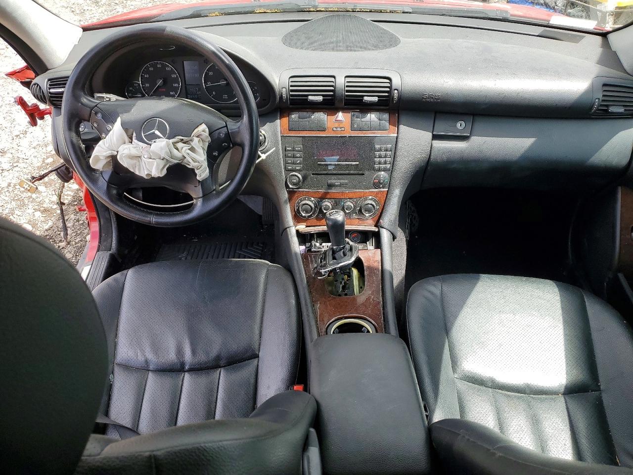 2006 Mercedes-benz C 350 Red vin: WDBRF56HX6F740496