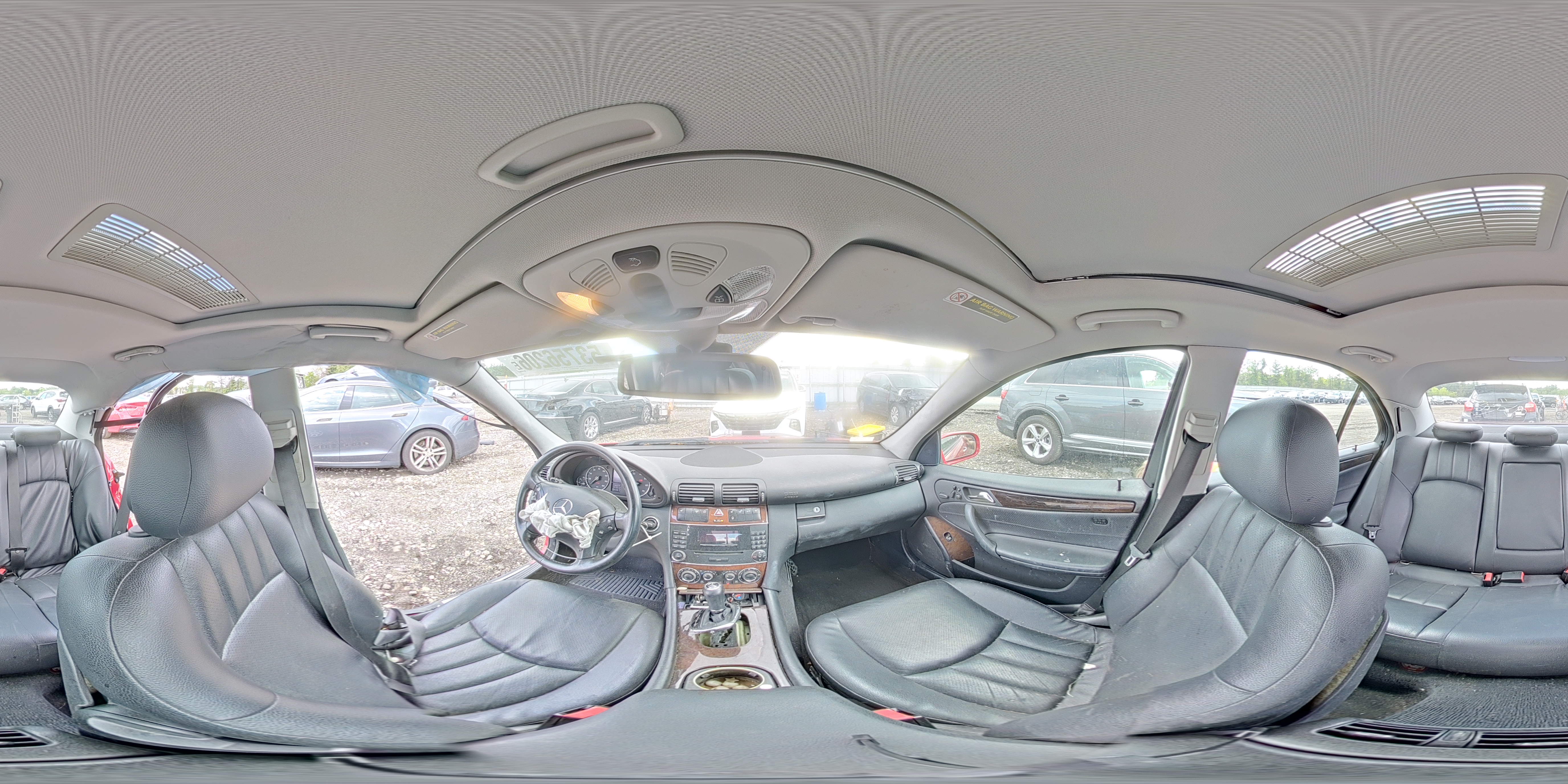 2006 Mercedes-benz C 350 Red vin: WDBRF56HX6F740496