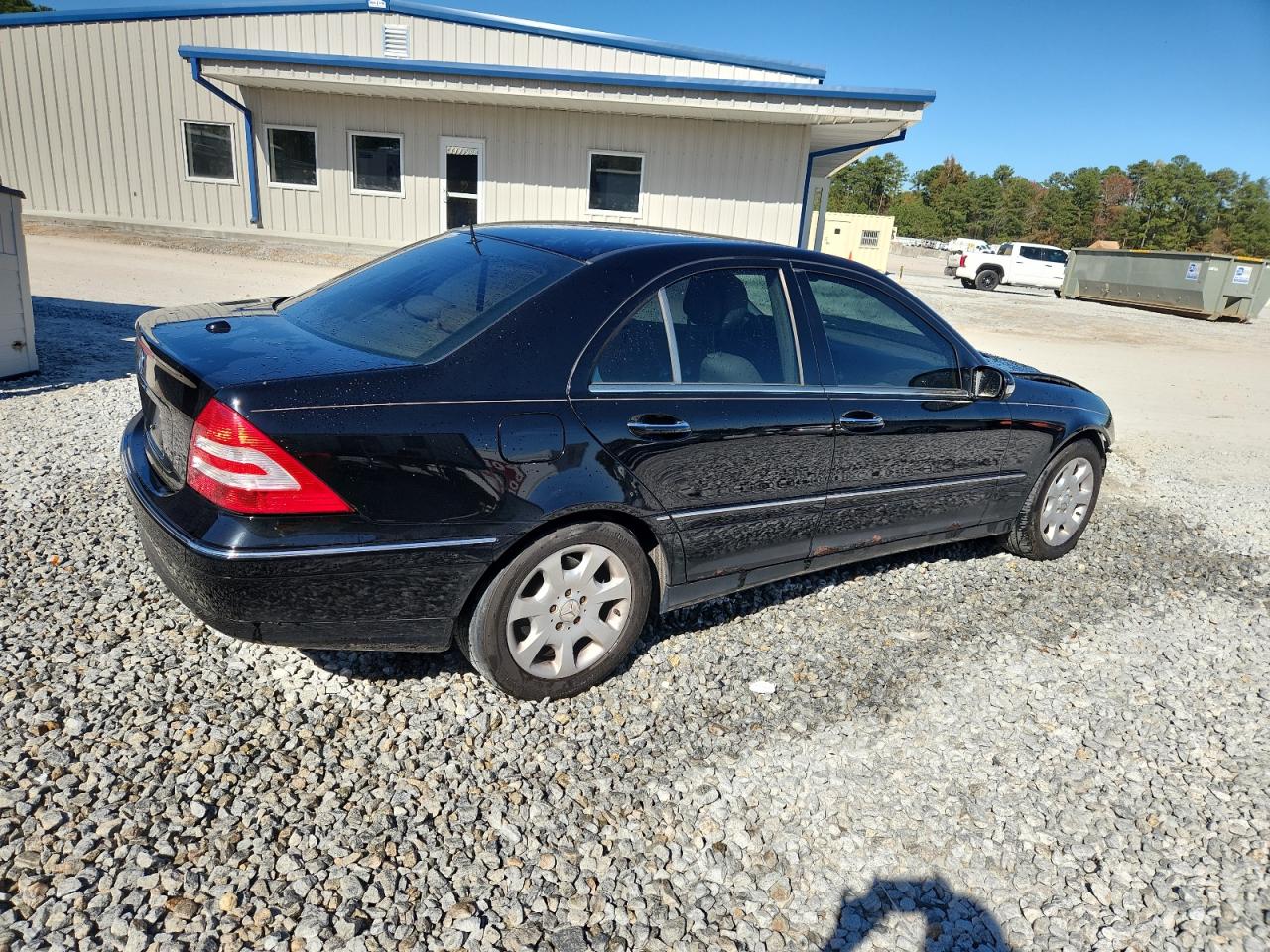 2006 Mercedes-benz C 350 Black vin: WDBRF56JX6F739626