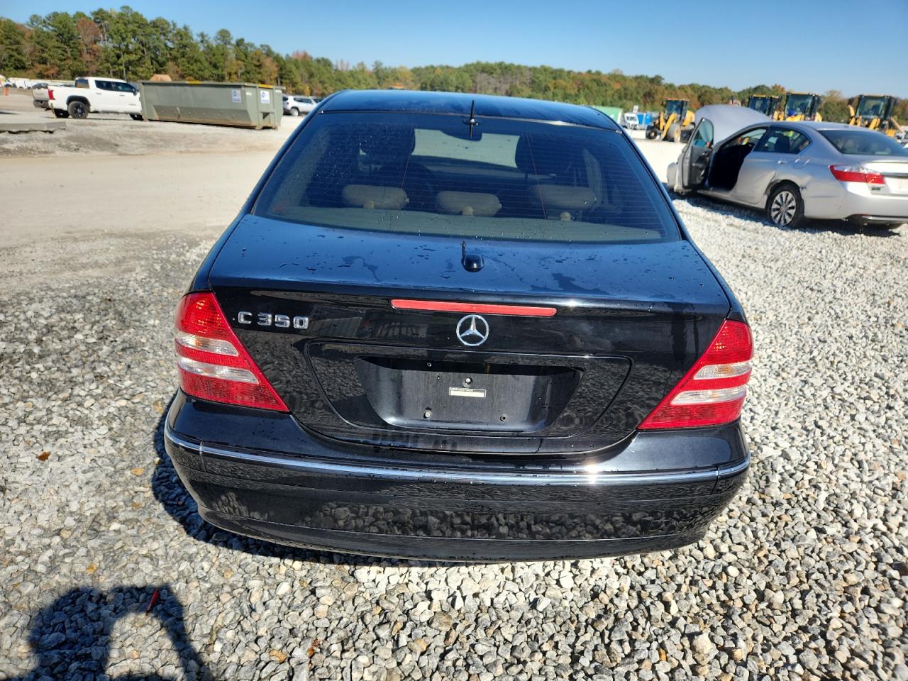 2006 Mercedes-benz C 350 Black vin: WDBRF56JX6F739626