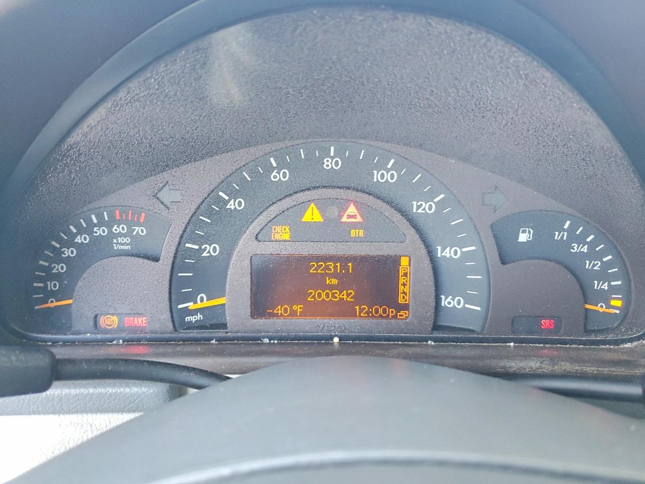 2002 Mercedes-benz C 240 Черный vin: WDBRF61J02F149569