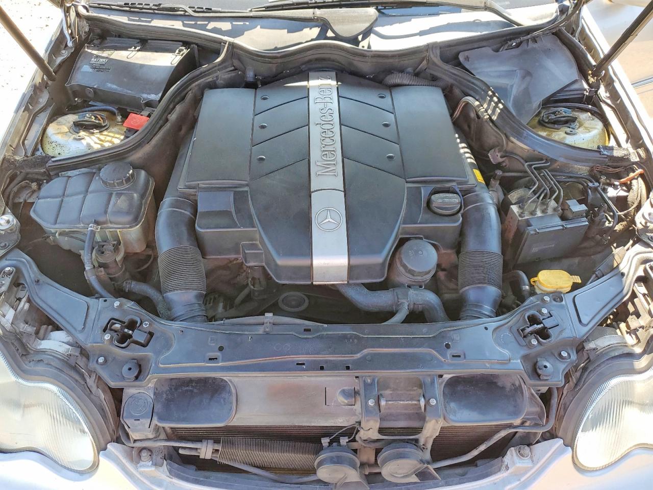 2002 Mercedes-benz C 240 Silver vin: WDBRF61J02F164332