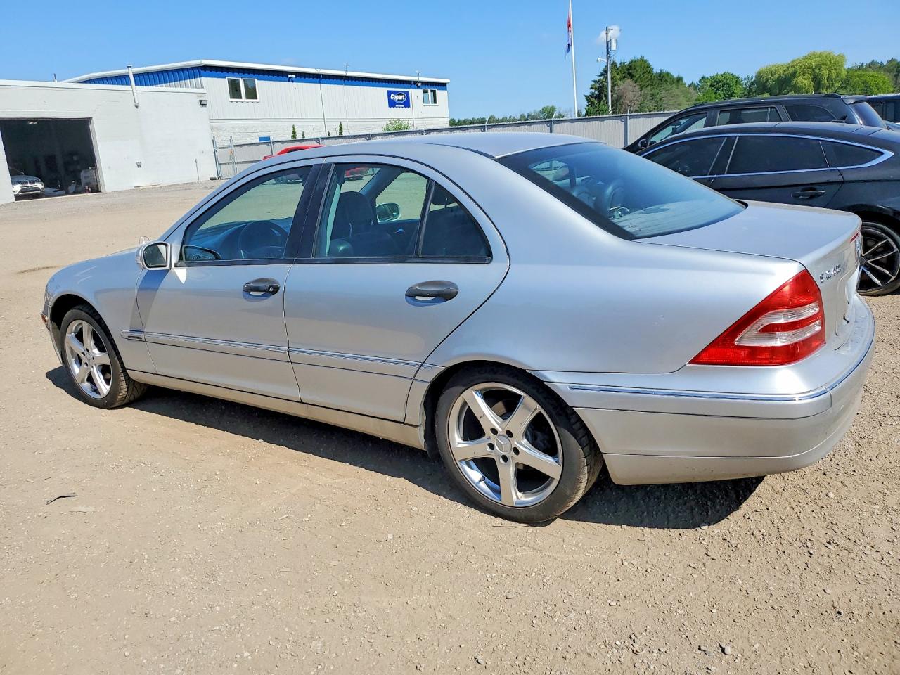 2002 Mercedes-benz C 240 Silver vin: WDBRF61J02F164332