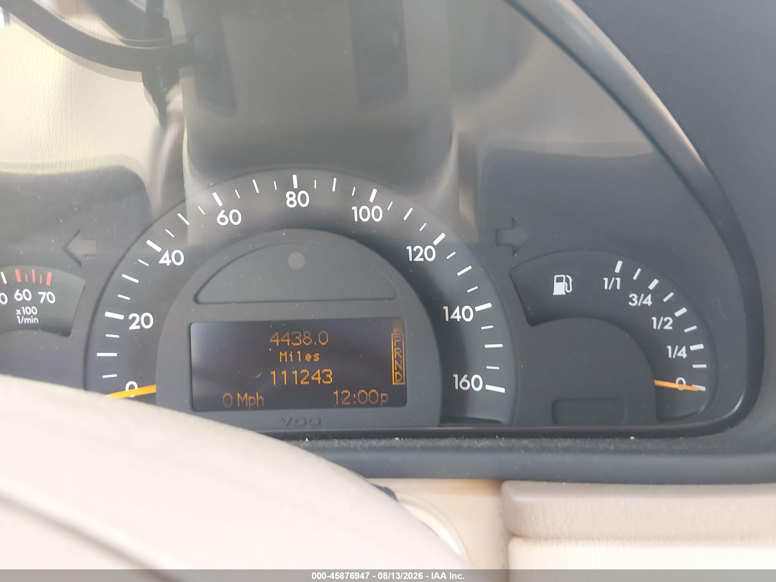 2002 Mercedes-benz C 240 Черный vin: WDBRF61J02F174858