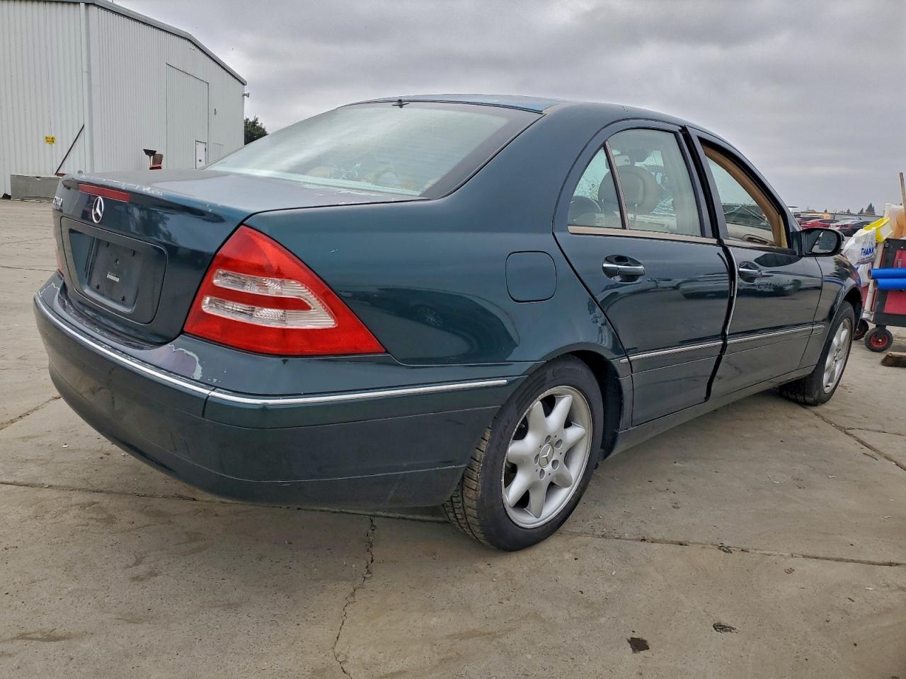 2002 Mercedes-benz C 240 Green vin: WDBRF61J02F267170