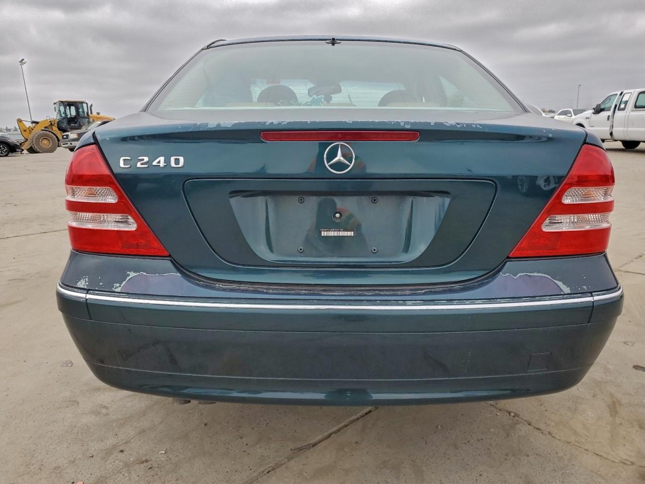 2002 Mercedes-benz C 240 Green vin: WDBRF61J02F267170