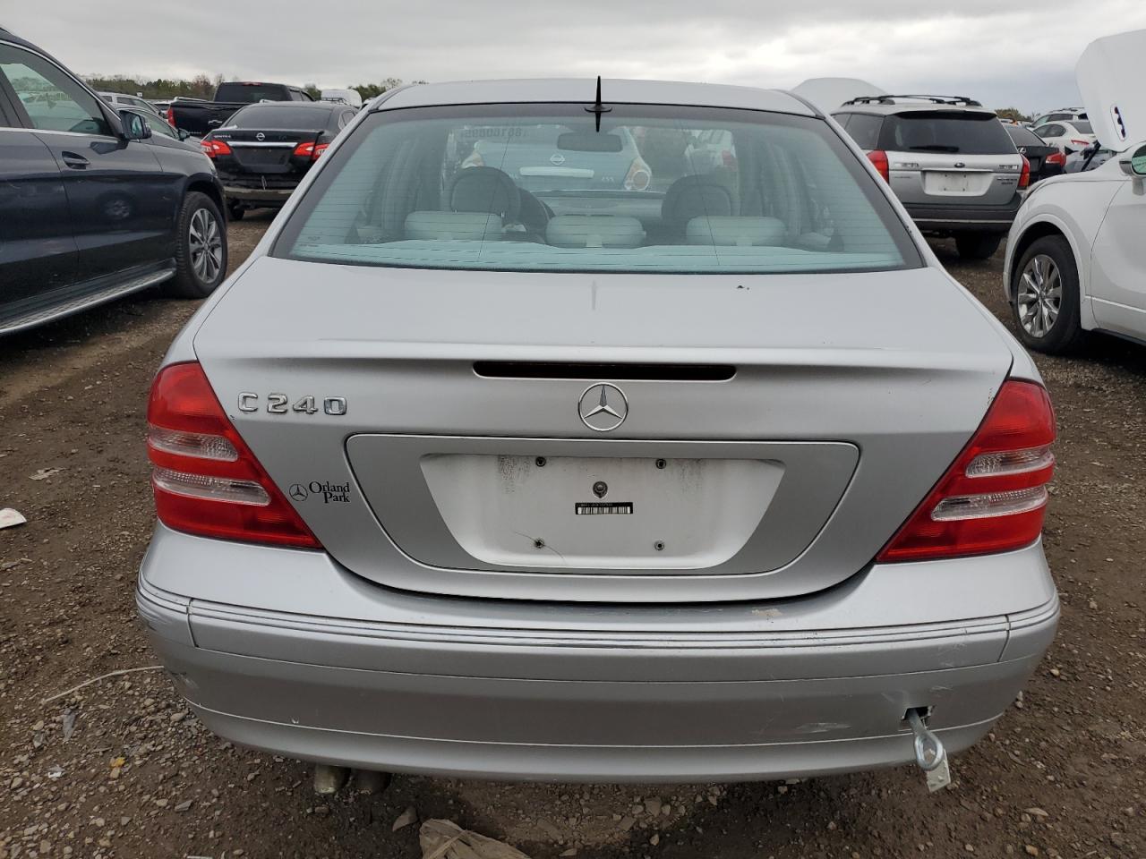 2003 Mercedes-benz C 240 Серебряный vin: WDBRF61J03F307524