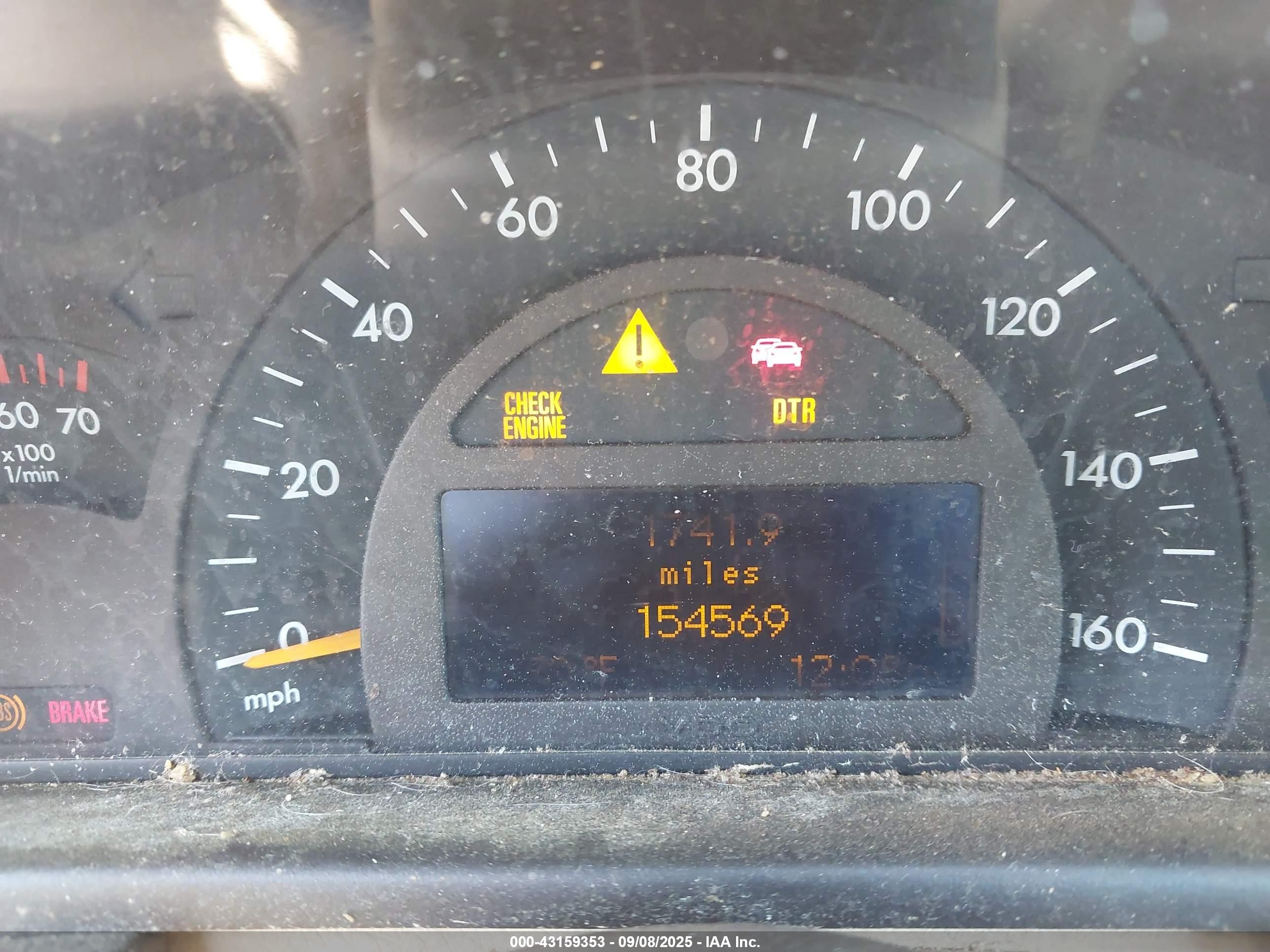 2003 Mercedes-benz C 240   Black vin: WDBRF61J03F332889